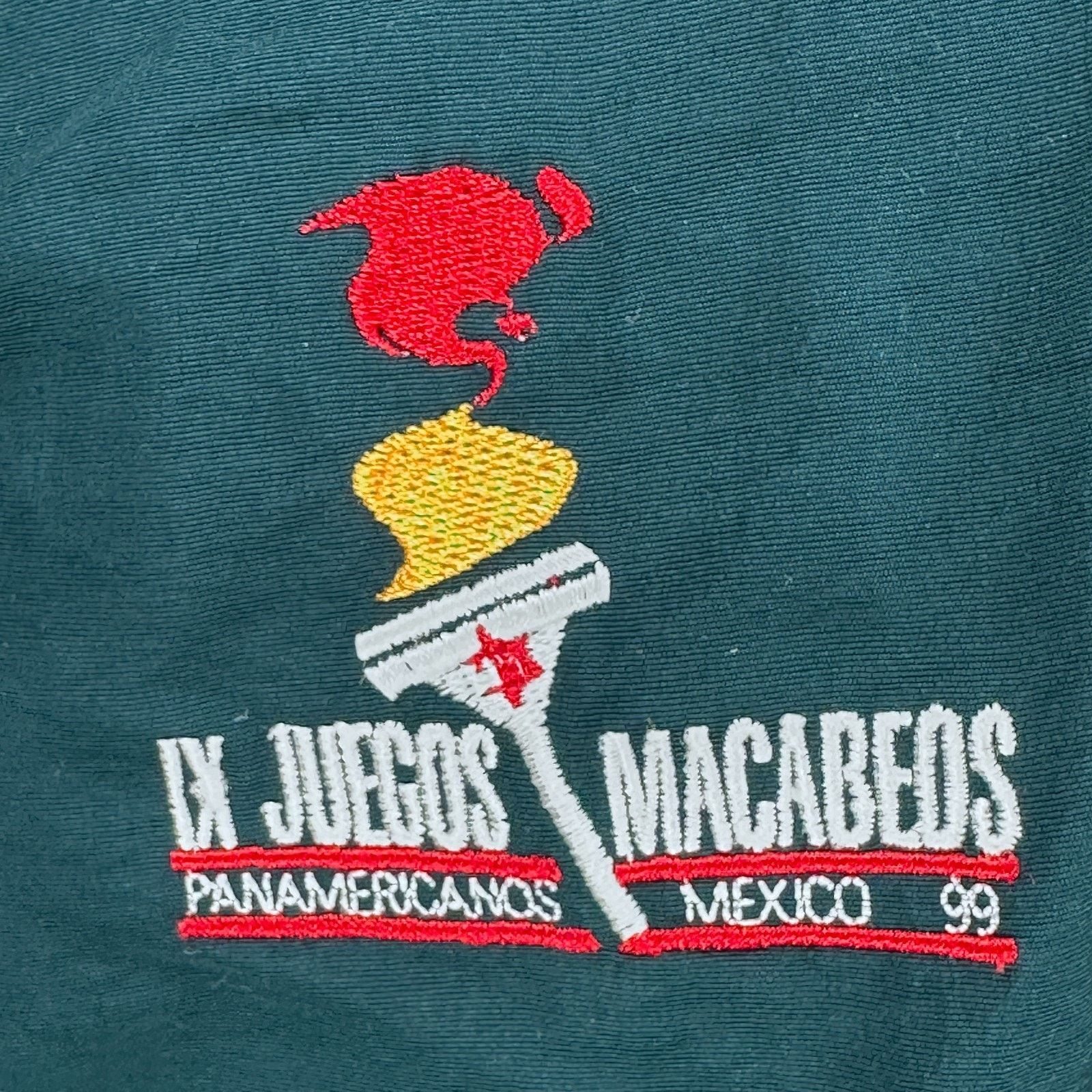 Umbro VTG Umbro Juegos Macabeos 1999 Mexico Pullover Men L Green Size US L / EU 52-54 / 3 - 2 Thumbnail
