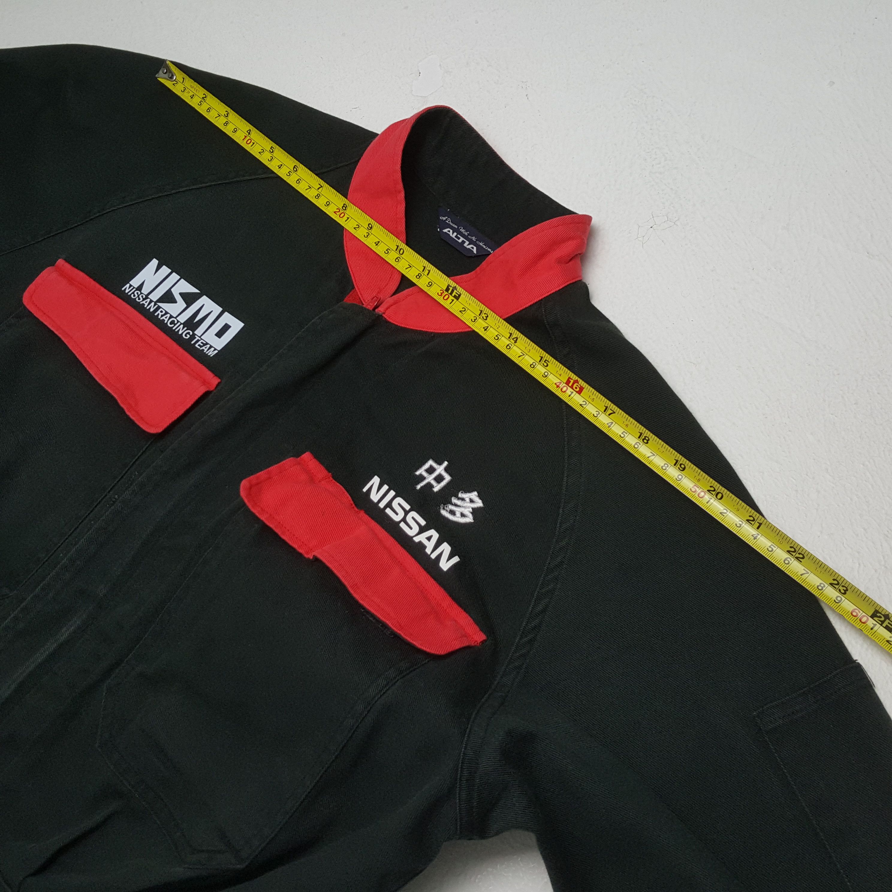 Vintage NISMO NISSAN RACING TEAM Workwear Custom Coverall Jacket Size US M / EU 48-50 / 2 - 9 Thumbnail