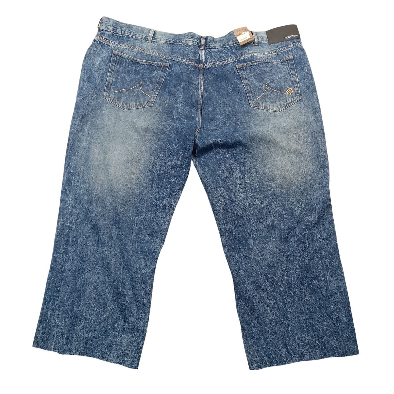 Rocawear New Rocawear Jeans Men's 56 X 26 Blue Cutoffs Raw Hem Size US 44 / EU 60 - 1 Thumbnail