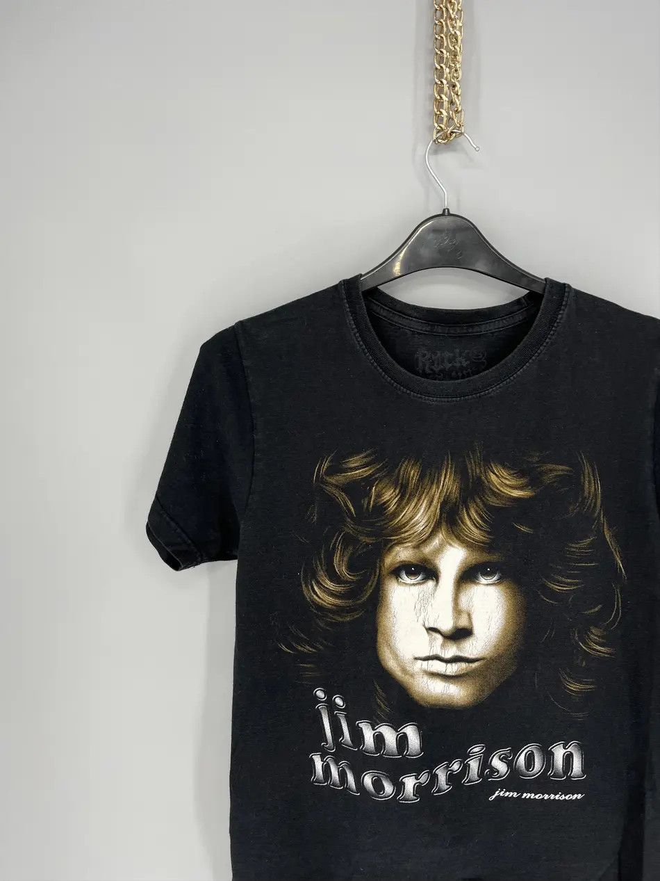 Band Tees × Vintage Vintage Y2k Jim Morrison The Doors Rare T-Shirt Band Tee Size US S / EU 44-46 / 1 - 4 Thumbnail