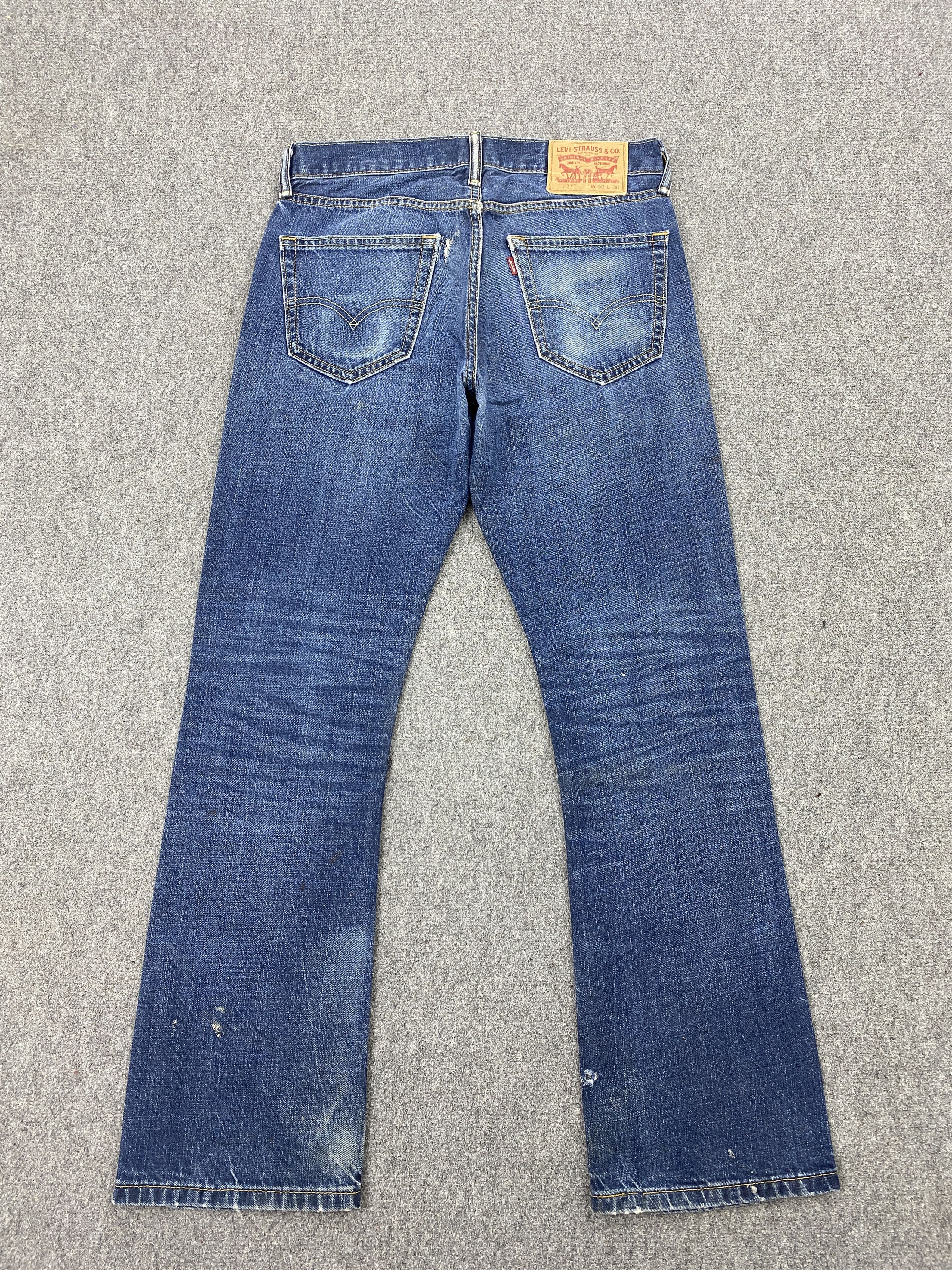 Levi's × Vintage Splatter Paint Vintage Levi's 527 Bootcut Jeans Size US 30 / EU 46 - 3 Thumbnail