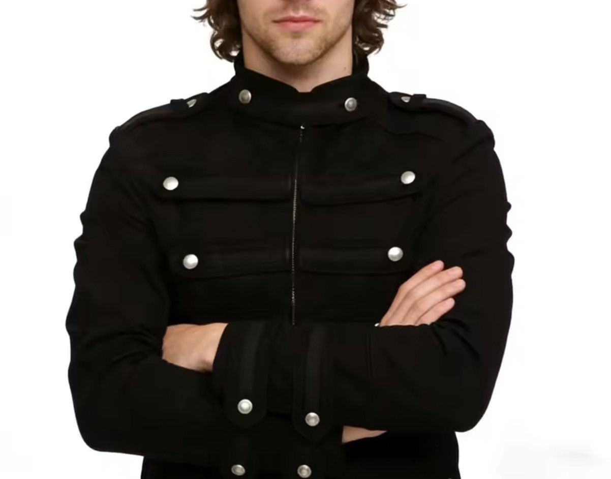 Japanese Brand Gothic Steampunk Retro Military Jacket Size US M / EU 48-50 / 2 - 3 Thumbnail