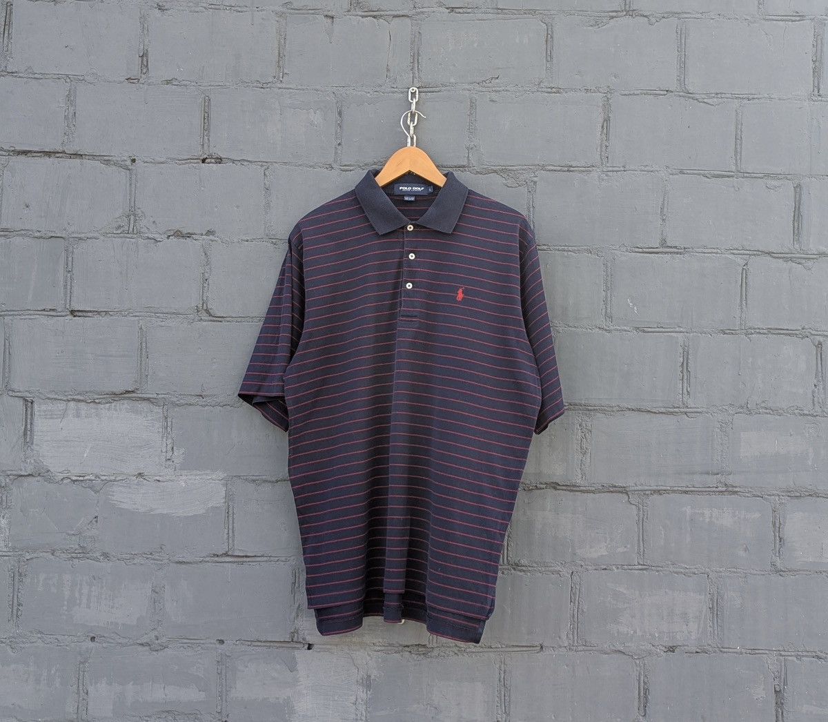 Polo Ralph Lauren Ralph Lauren Stripped Polo Shirt Preppy Style Embroidered Size US L / EU 52-54 / 3 - 1 Thumbnail