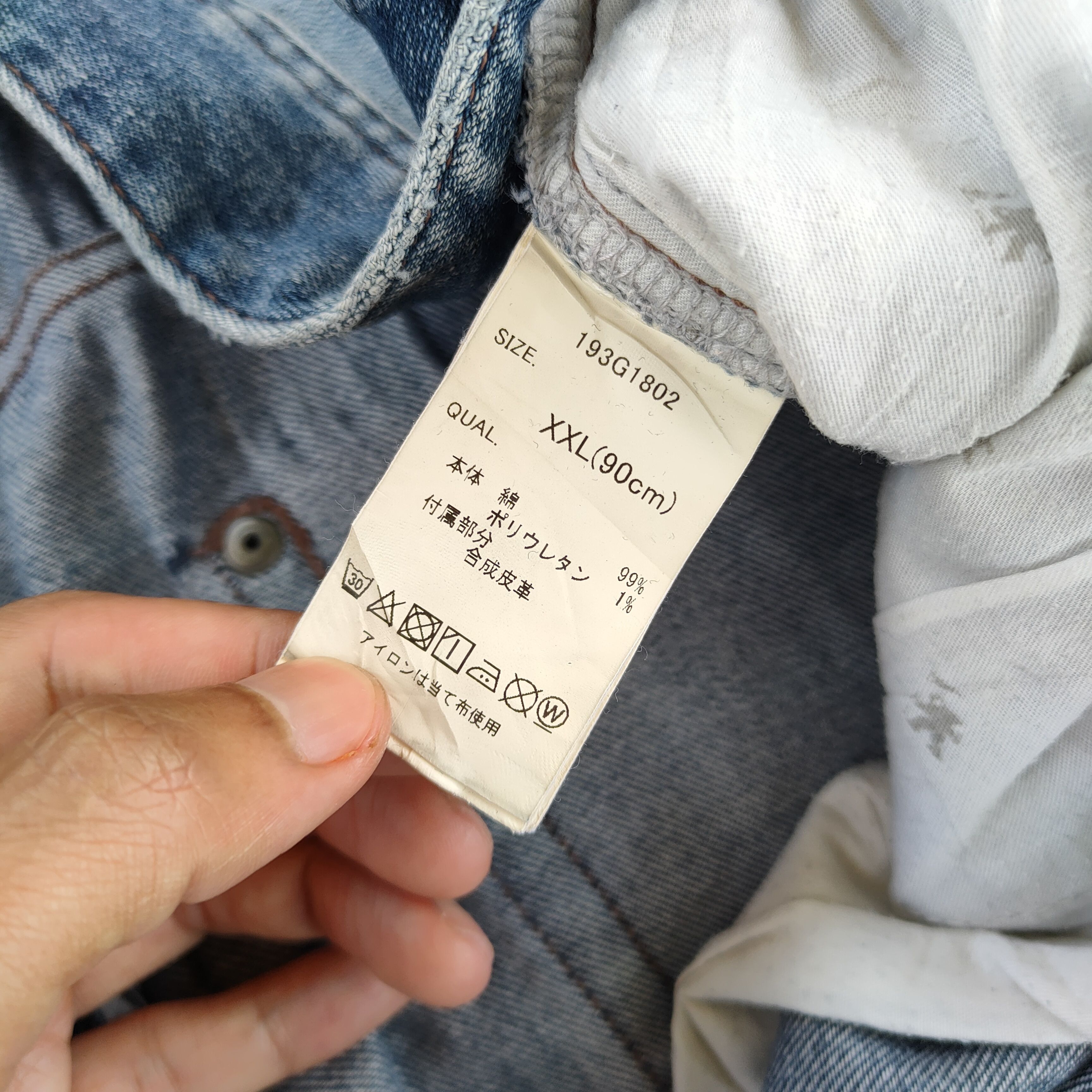 Gotcha × Jean VINTAGE GOTCHA FADED DISTRESSED JEANS DENIM PANTS Size US 37 - 18 Thumbnail