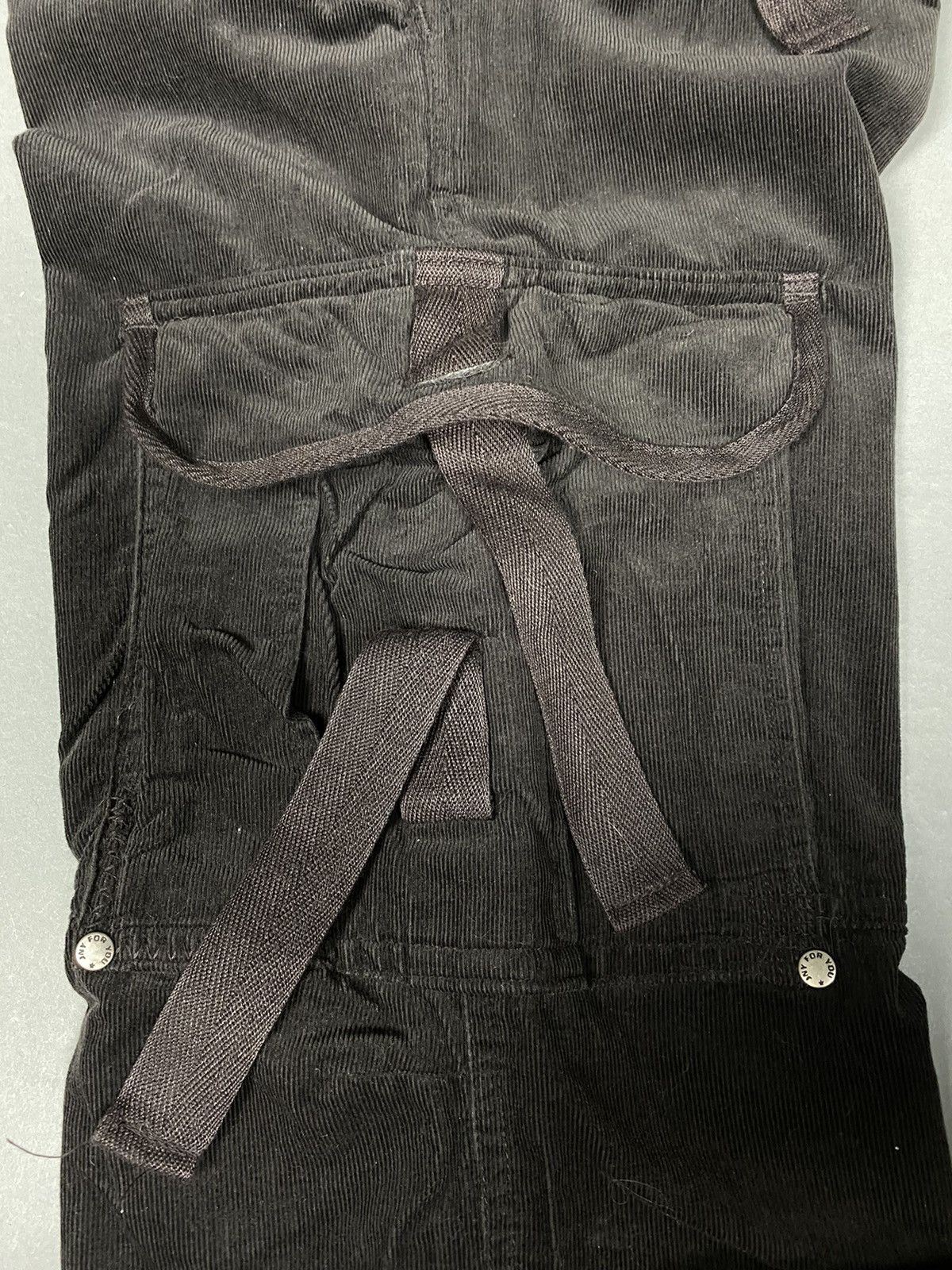 Vintage Vintage low rise velvet cargo Size 26" / US 2 / IT 38 - 4 Thumbnail