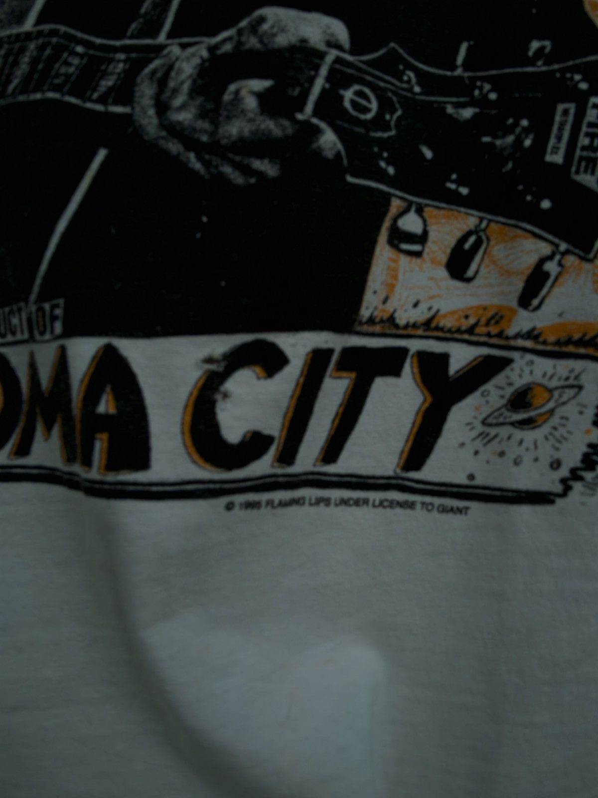 Vintage Vintage 1995 The Flaming Lips “Product of Oklahoma City” Size US XL / EU 56 / 4 - 12 Thumbnail
