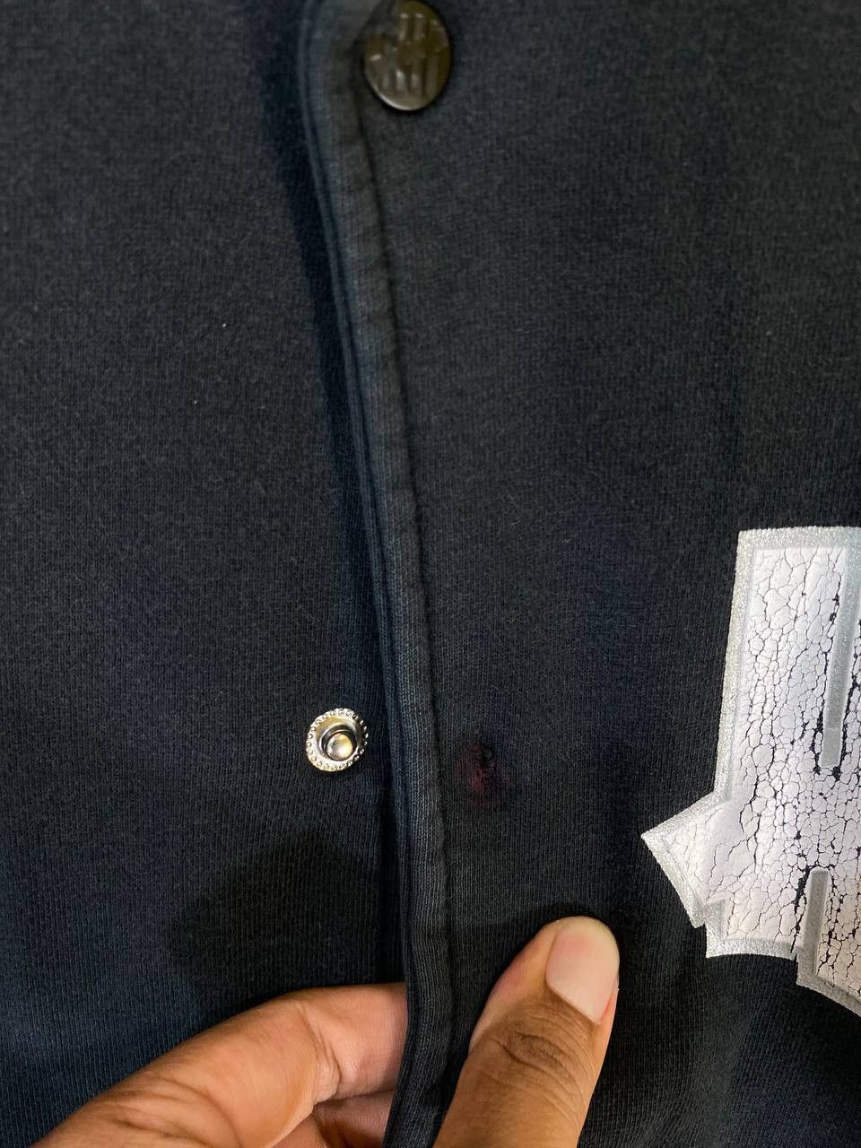 Undefeated undefeated black jacket spell out backhit nice design Size US M / EU 48-50 / 2 - 3 Thumbnail