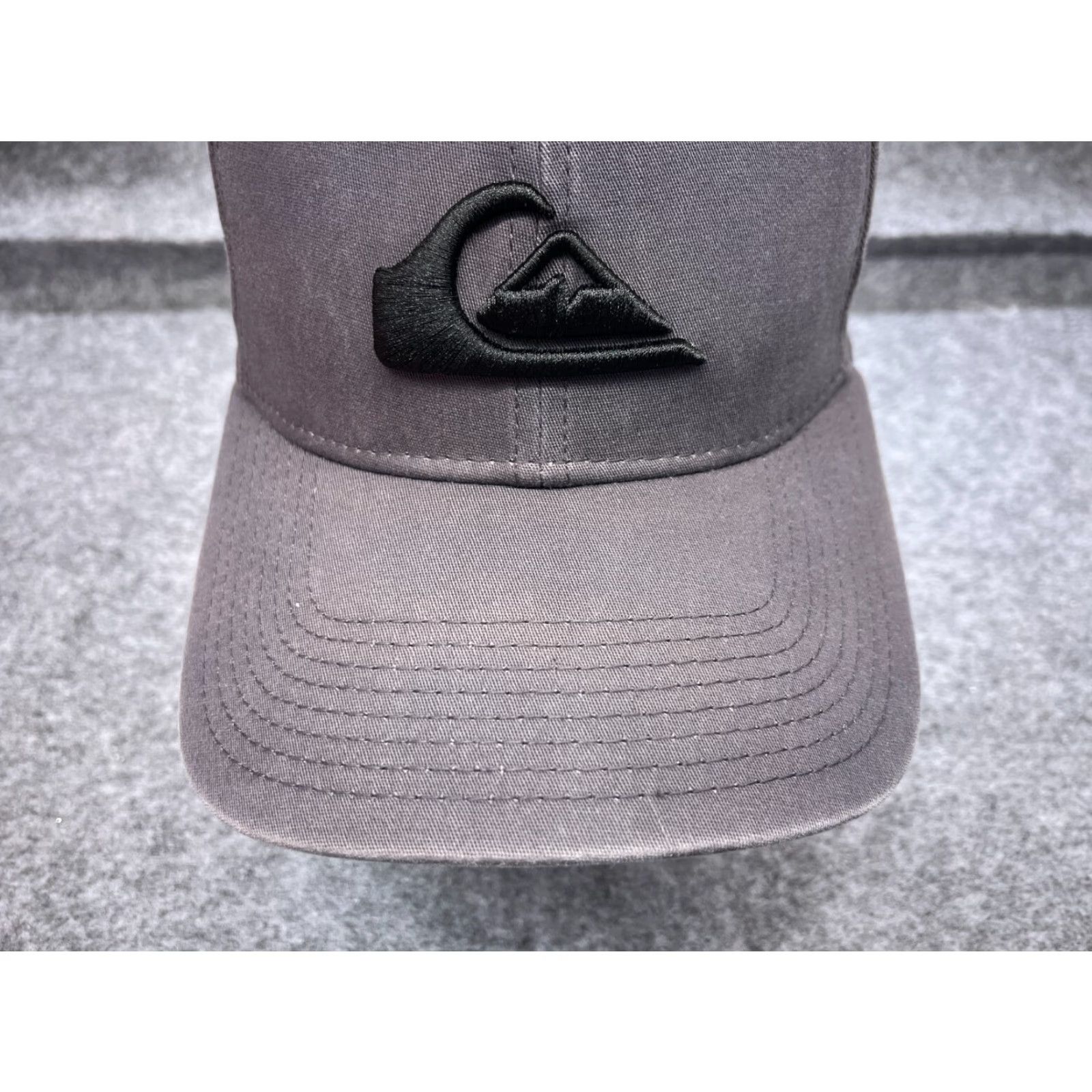 New Era Quiksilver x New Era Hat Cap Fitted Adult One Size Gray Cotton Blend 39thirty Size ONE SIZE - 3 Thumbnail