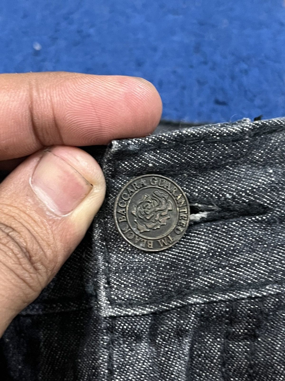 Beauty Beast Vintage Black Baccara Flare Denim Size US 29 - 12 Thumbnail