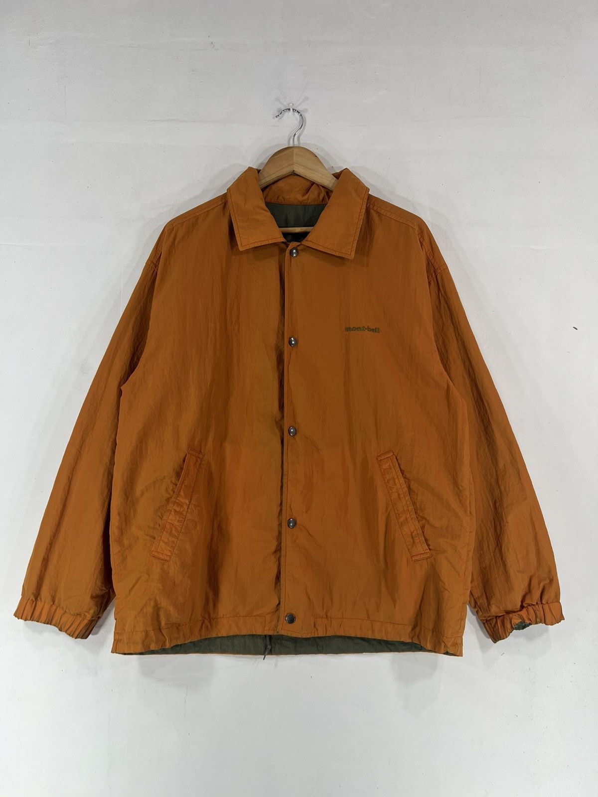 Japanese Brand × Montbell × Vintage Vintage Montbell Reversible Coach Jacket Size US XXL / EU 58 / 5 - 1 Thumbnail