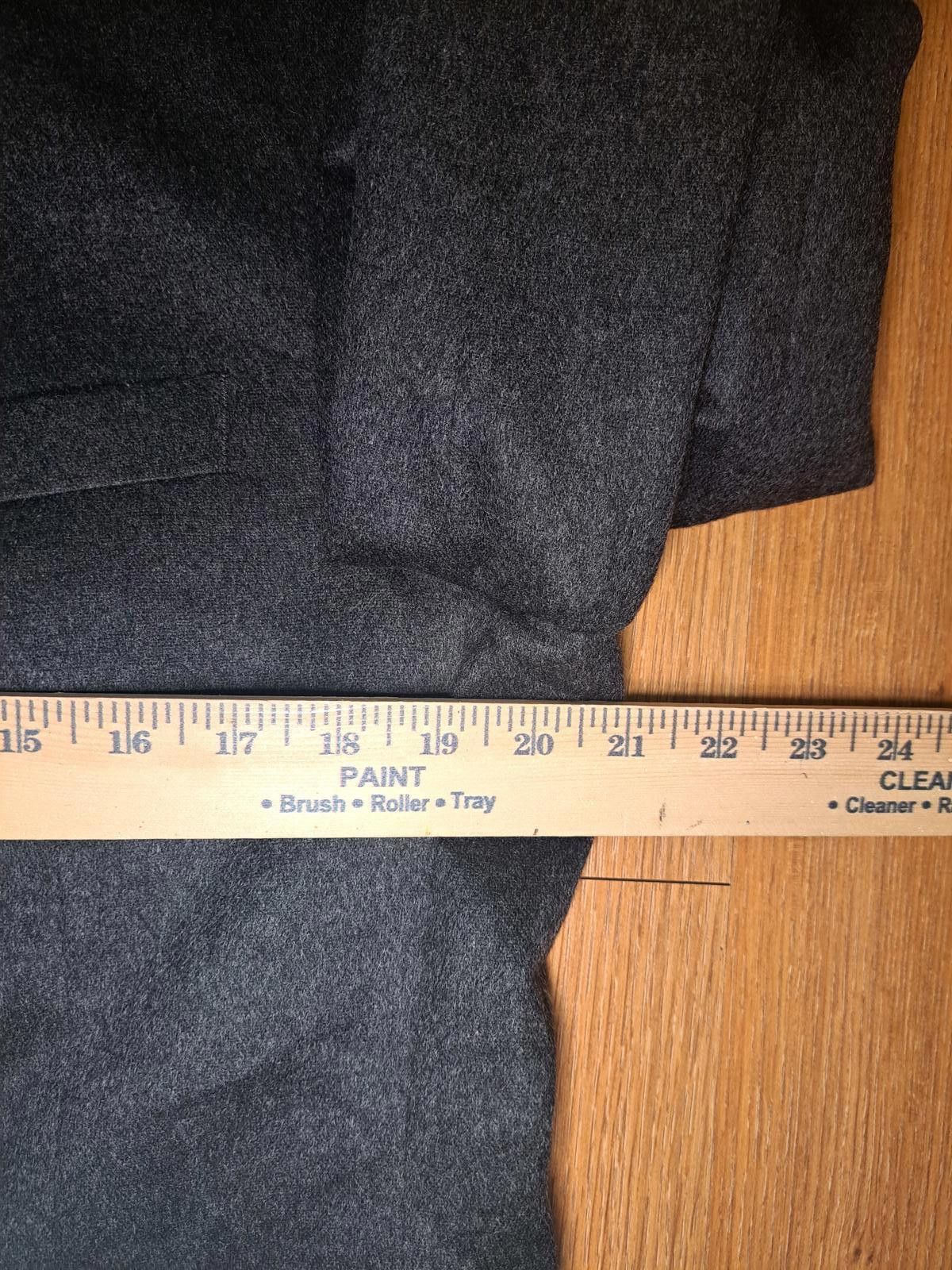 Jos. A. Bank Jos A Bank Sport Coat Mens 40R Charcoal Gray 100% Cashmere Size 40R - 9 Thumbnail