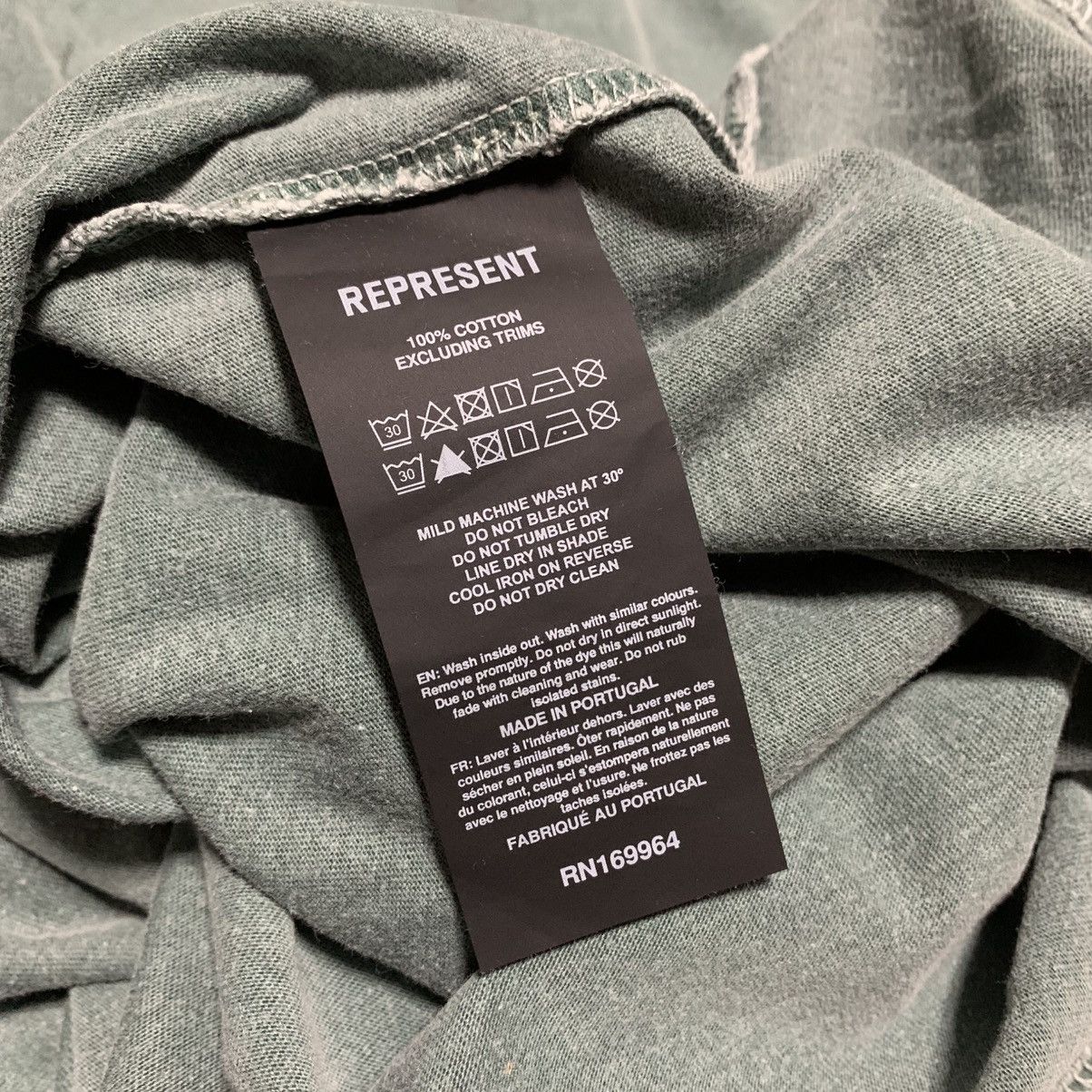 Represent Clo. Represent Medium Applique Forest Green Tee Size US M / EU 48-50 / 2 - 7 Thumbnail