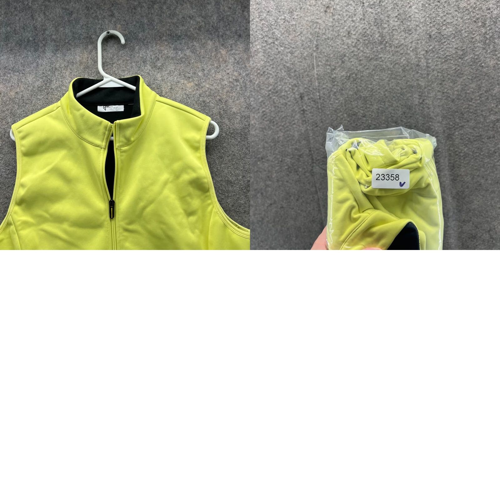 Vintage VINTAGE Greg Norman Vest Women Large Ladies Green Neon Sleeveless Full Zip Jacket Lined Size L / US 10 / IT 46 - 8 Thumbnail