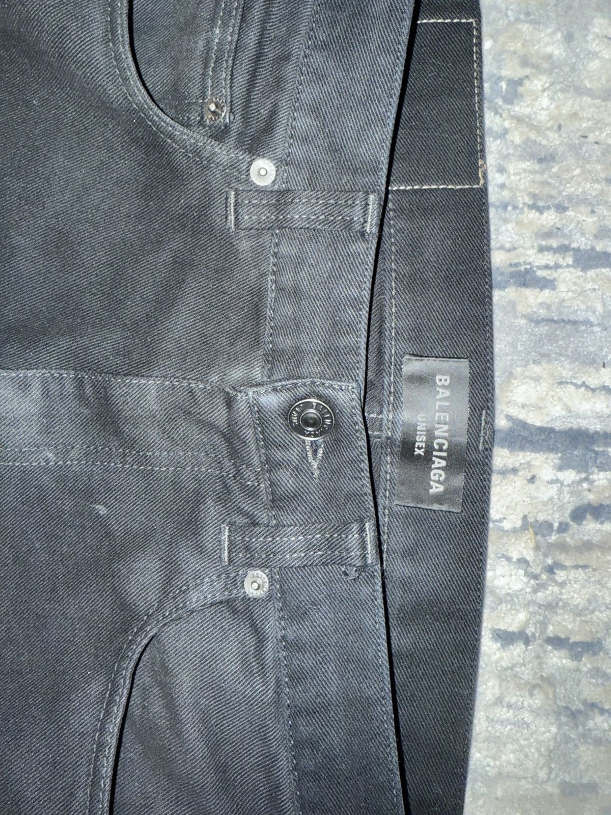 Balenciaga Summer23 Black Flared Bootcut Denim Size US 30 / EU 46 - 7 Thumbnail