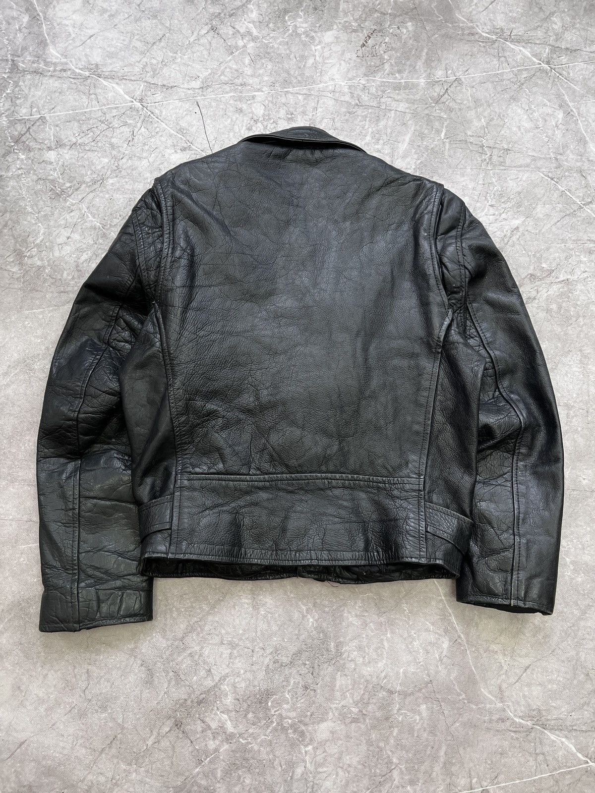 Harley Davidson Leather biker opium 90s leather jacket man western Size US M / EU 48-50 / 2 - 9 Thumbnail