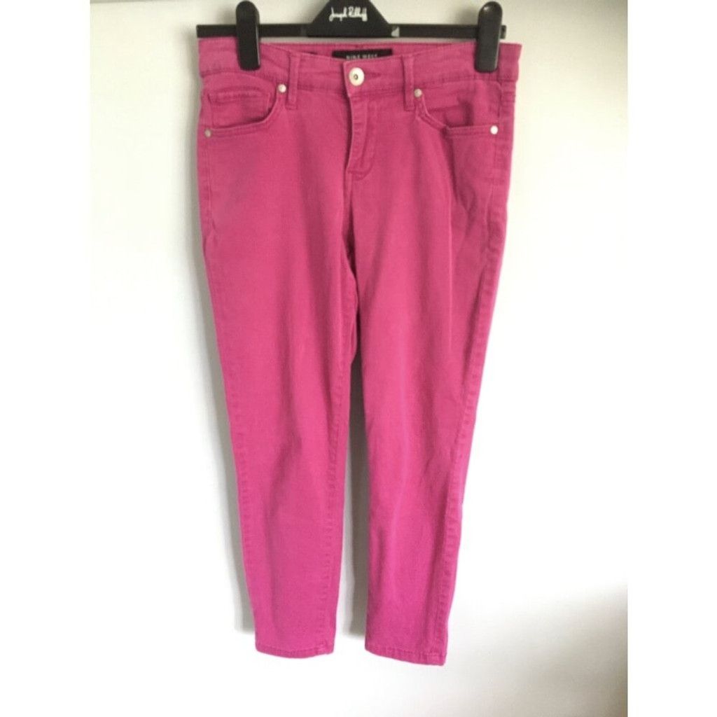 Nine West Vibrant Pink Women's Jeans Size 28" / US 6 / IT 42 - 2 Thumbnail