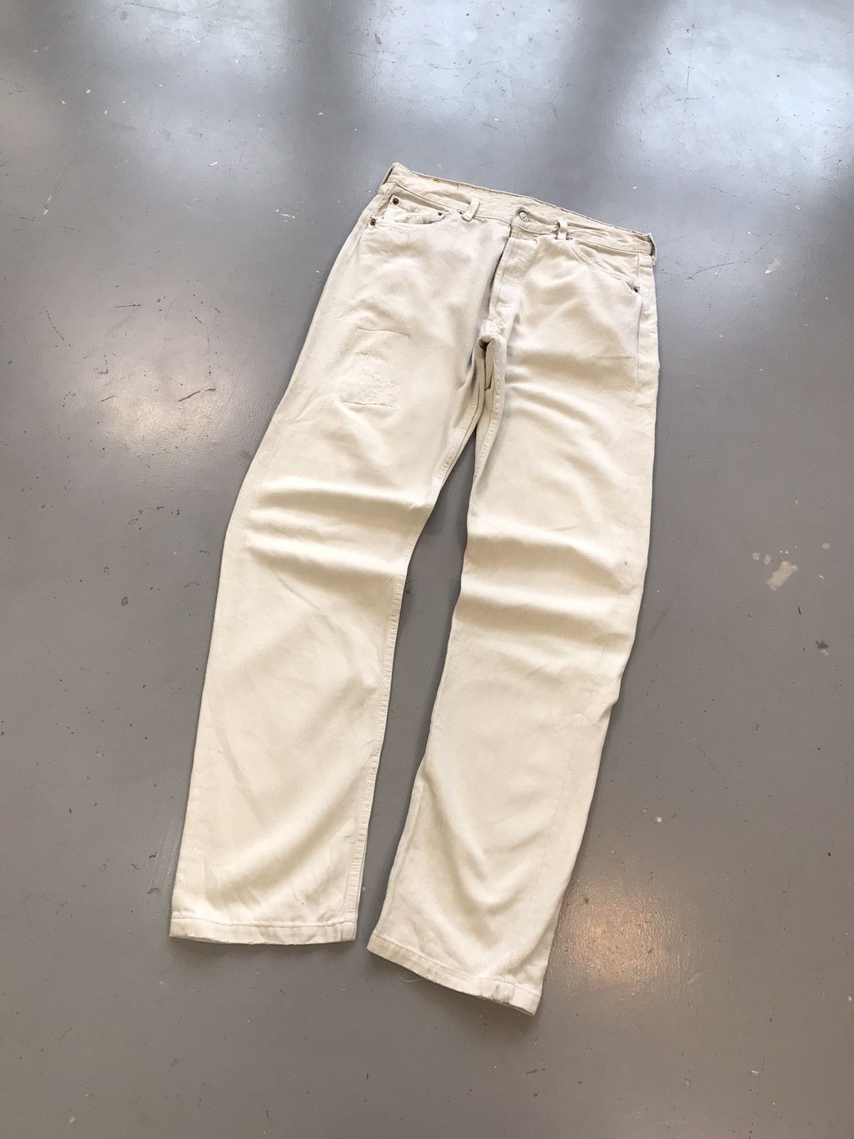 Levi's × Vintage Vintage Levi’s straight fit botten up denim Size US 32 / EU 48 - 2 Thumbnail