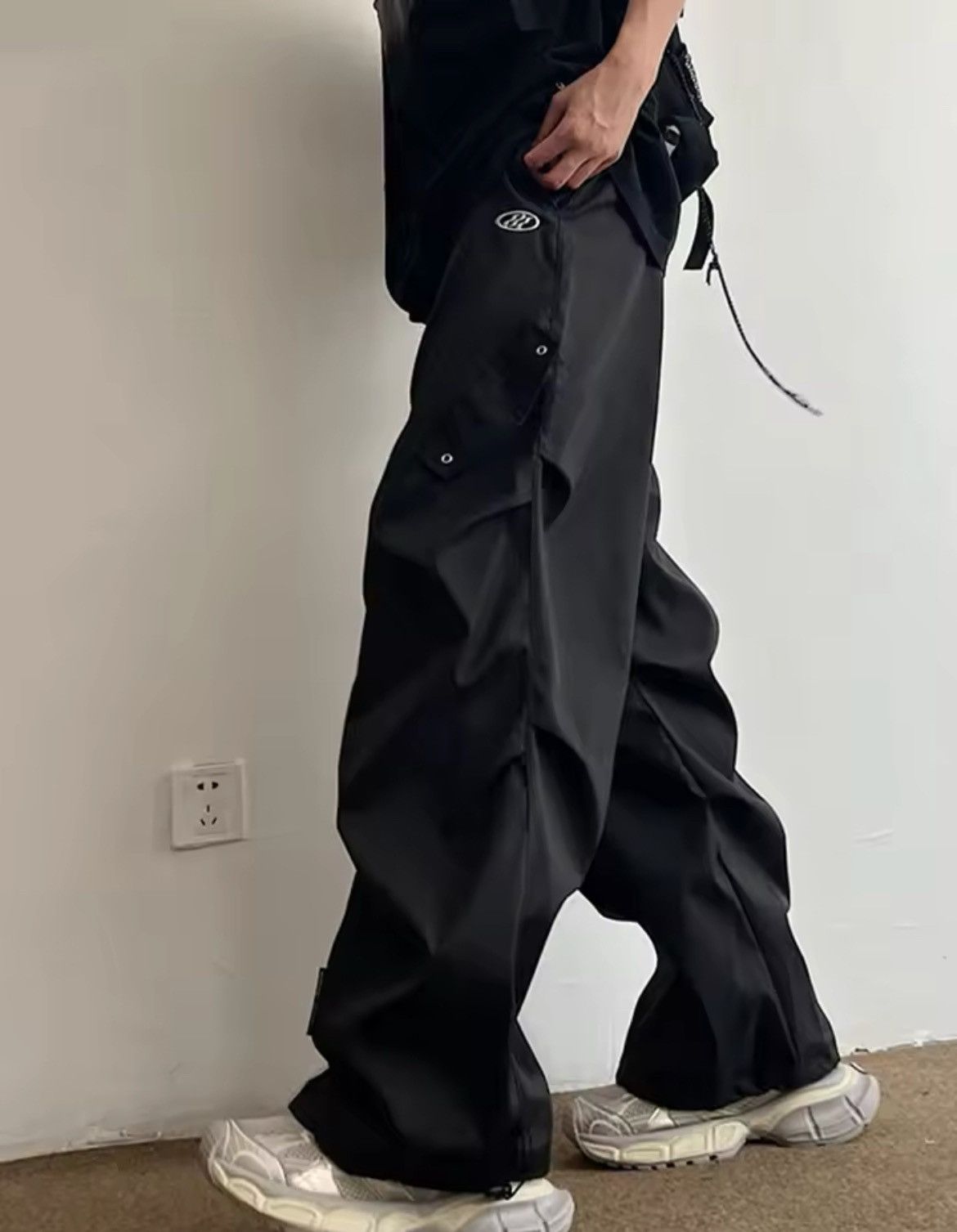 Japanese Brand × Vintage Japanese Streetwear Baggy Pants Size US 32 / EU 48 - 2 Thumbnail