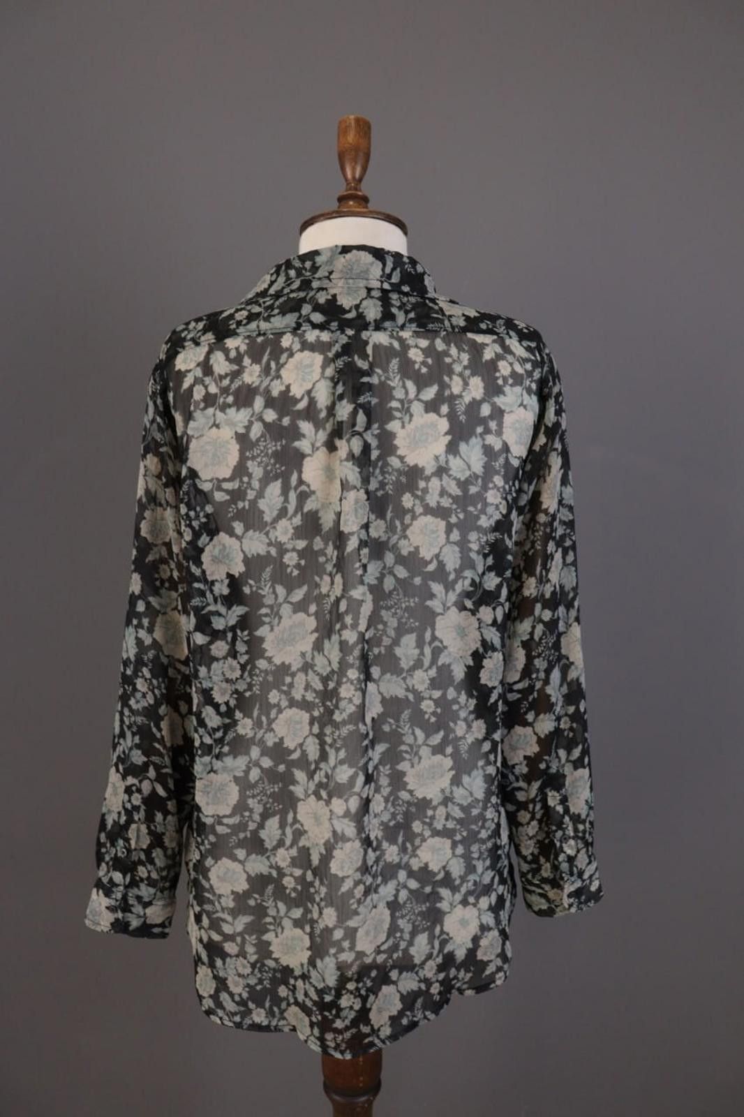 Denim & Supply Ralph Lauren Denim & Supply Ralph Lauren Balck Floral Shirt Size S Size S / US 4 / IT 40 - 9 Thumbnail