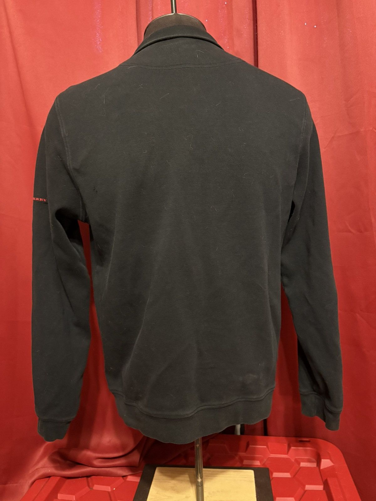 Burberry Burberry Golf Sweater Quarter Zip Pullover Sportswear Size US L / EU 52-54 / 3 - 2 Thumbnail