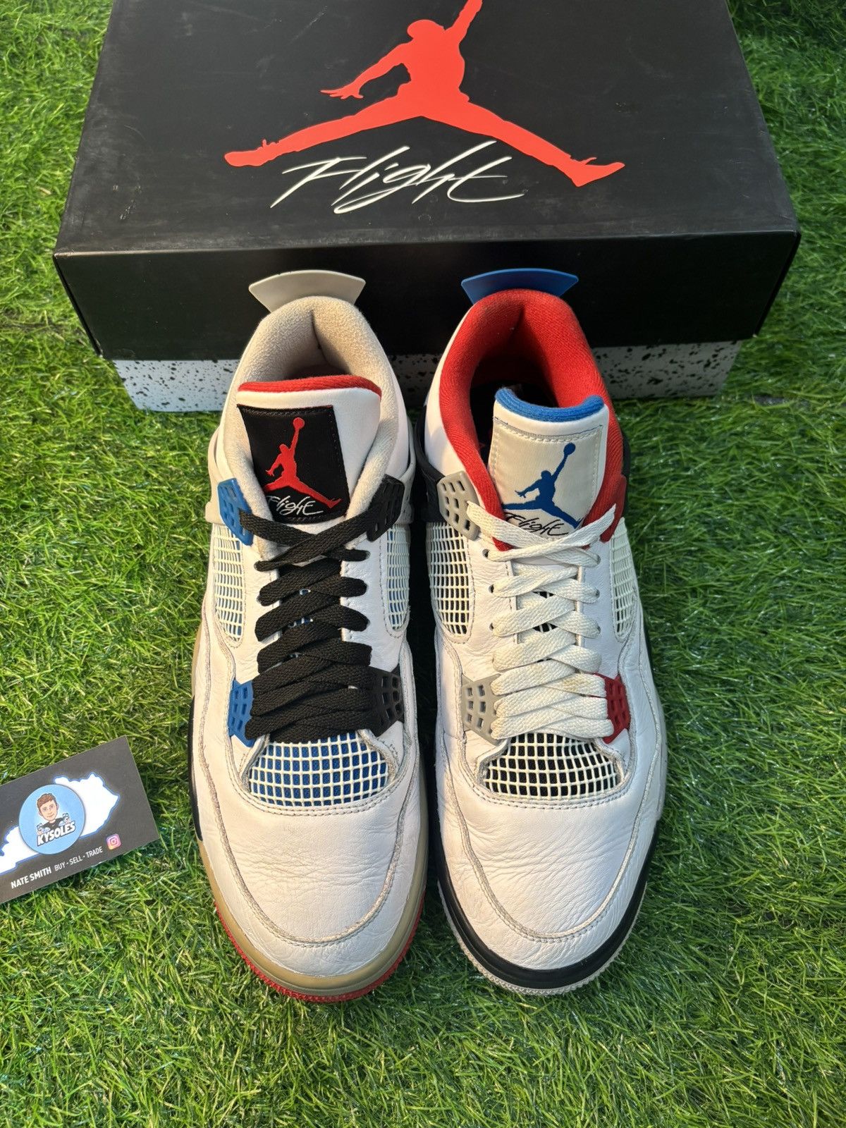 Jordan Brand Jordan 4 “what the “ Size US 11.5 / EU 44-45 - 3 Thumbnail