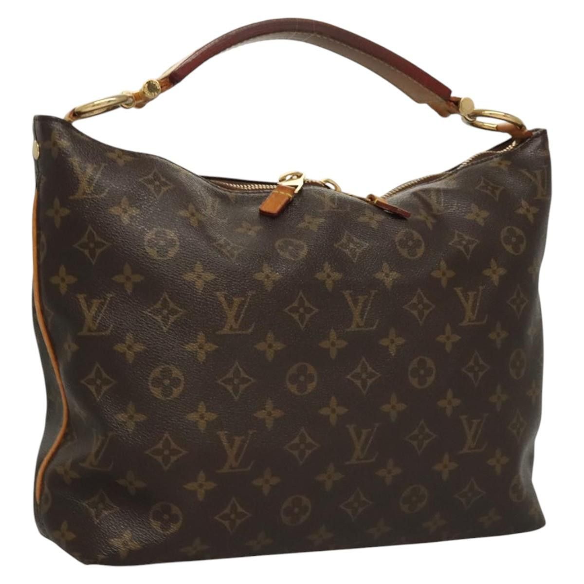 LOUIS VUITTON Monogram Sully PM Hand Bag M40586