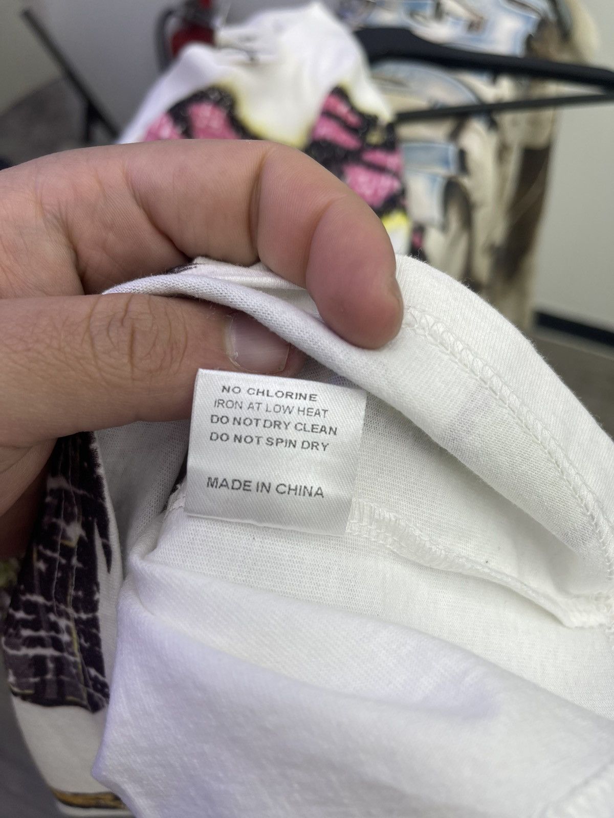 Vale Vale lives “bling big” tee (white) Size US XL / EU 56 / 4 - 5 Thumbnail