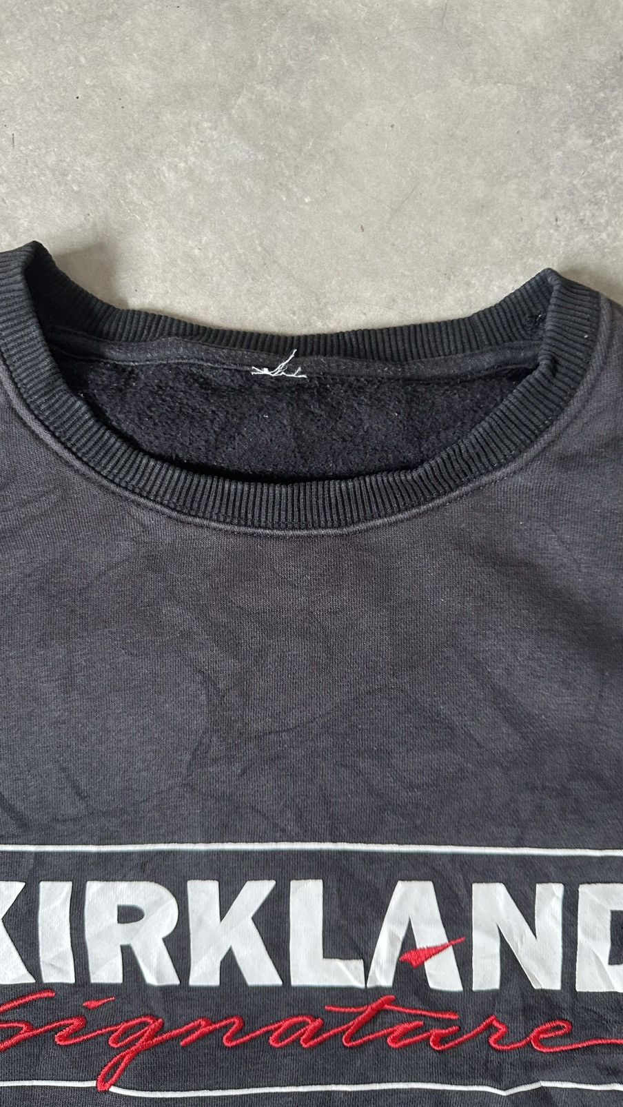 Kirkland Signature VINTAGE KIRKLAND BIG LOGO SWEATSHIRT Size US L / EU 52-54 / 3 - 4 Thumbnail