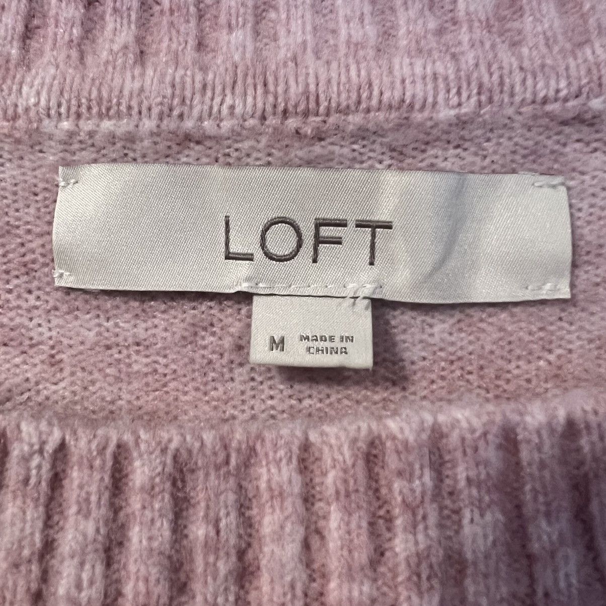 Loft Loft Pink “Cat Mama” Sweater Size M / US 6-8 / IT 42-44 - 5 Thumbnail