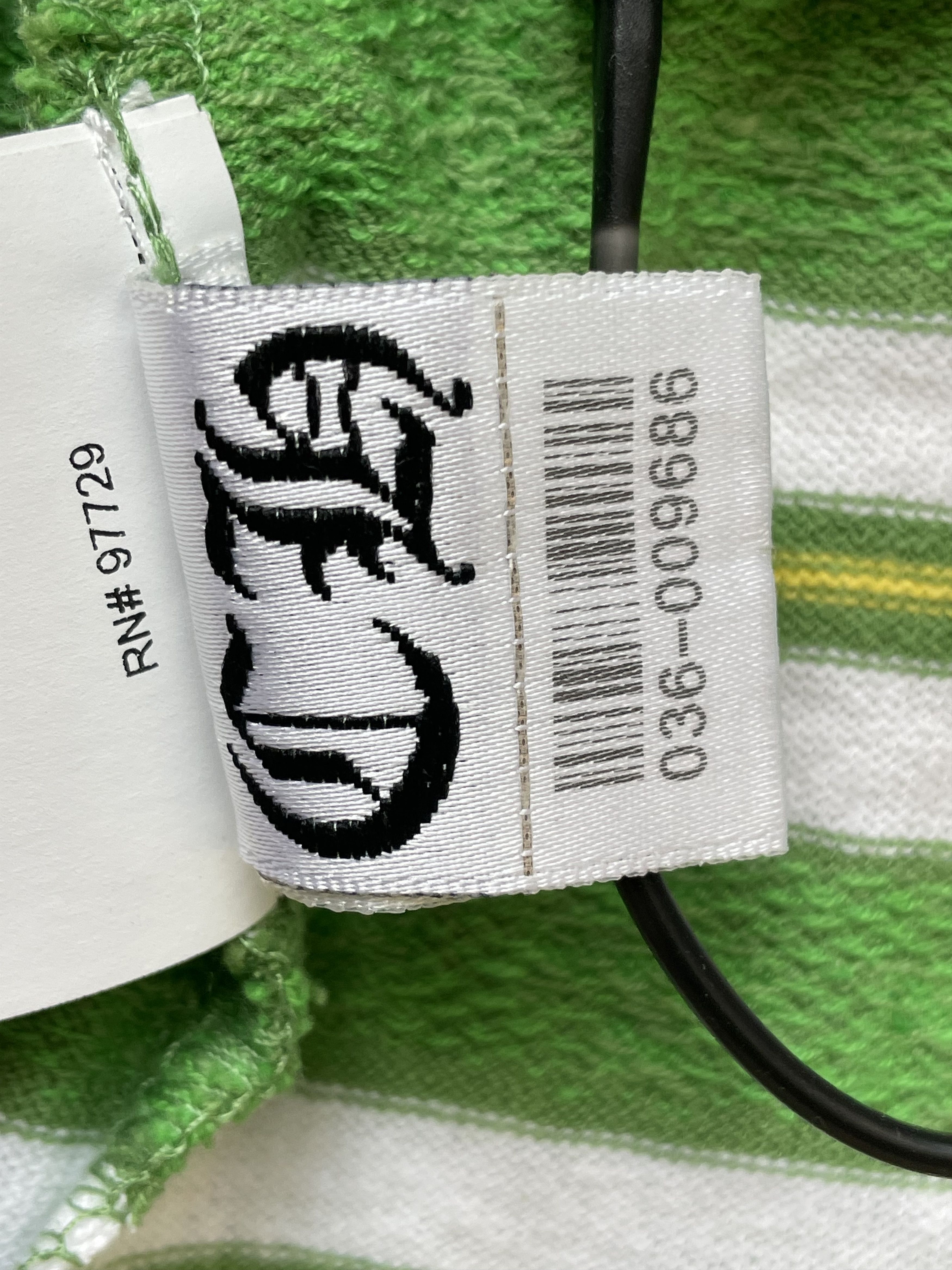 Chrome Hearts Chrome Hearts Green Stripe Logo Men's Tee Size US M / EU 48-50 / 2 - 12 Thumbnail