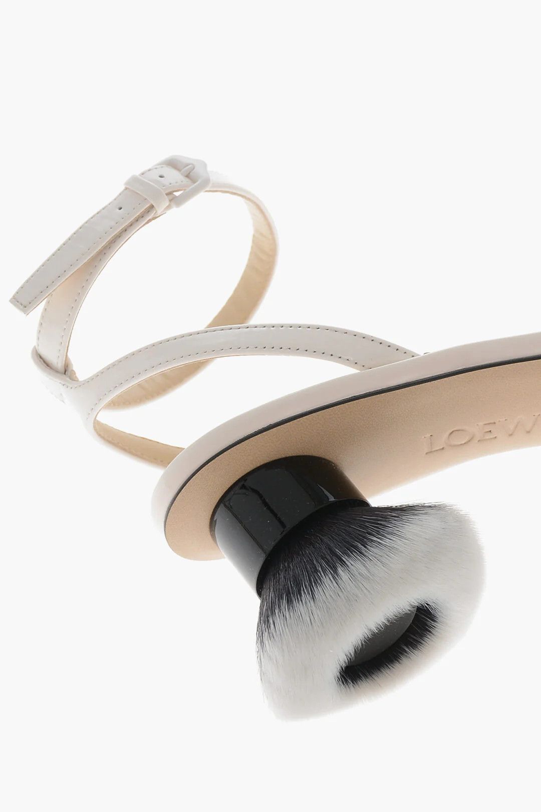 Loewe og1mm0426 Patent Sandals in White Size US 9 / IT 39 - 5 Thumbnail