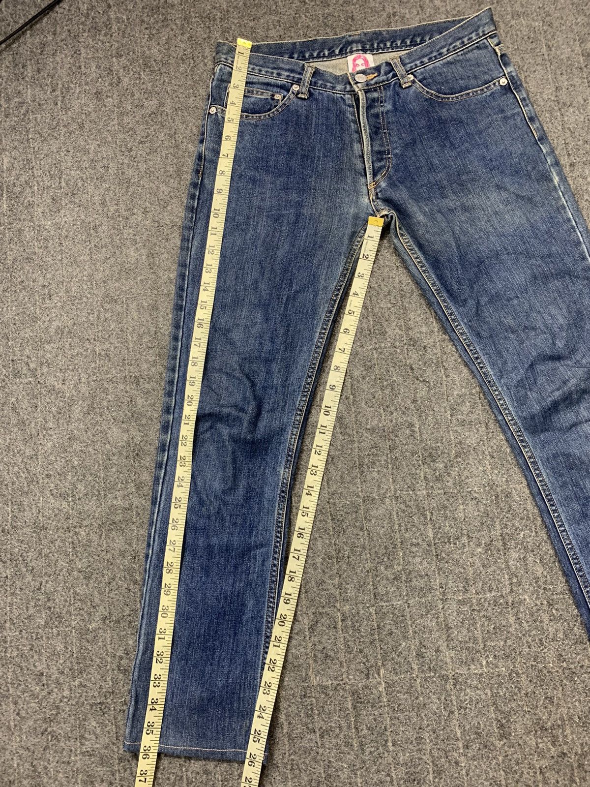 Japanese Brand × X-Girl Hype X-Girl Indigo Japan Denim Jeans Skinny Size 30" / US 8 / IT 44 - 17 Thumbnail