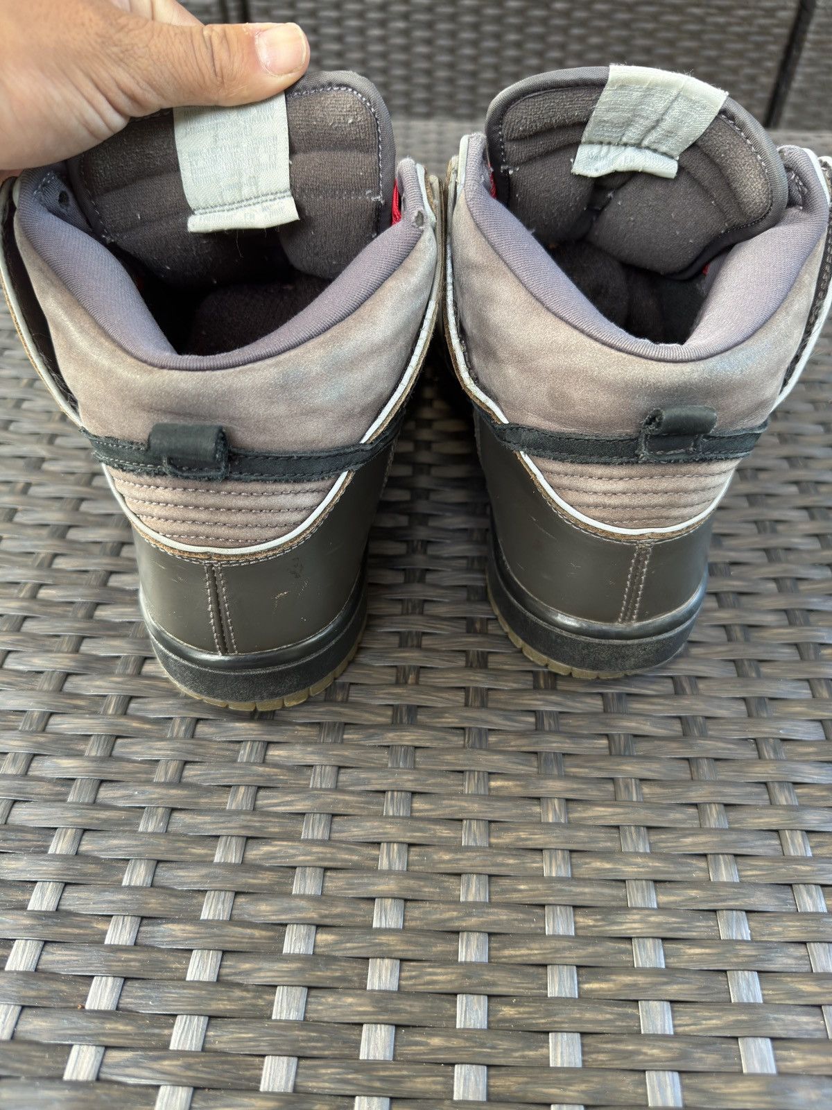 MF Doom × Nike Size 8 - Nike Dunk SB Premium High MF Doom Size US 8 / EU 41 - 10 Thumbnail