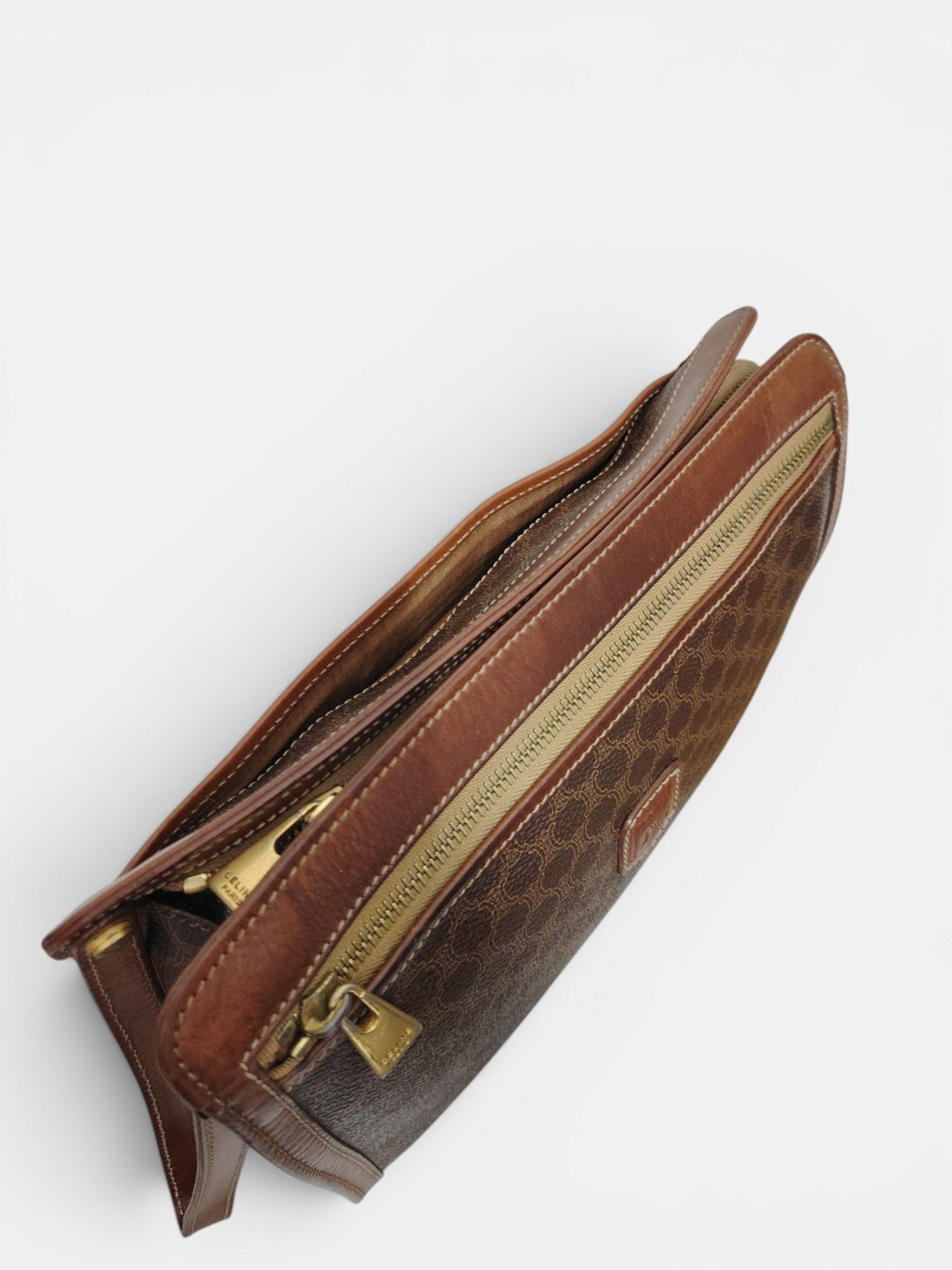 Celine Celine Macadam Vintage Clutch Size 28 - 5 Thumbnail