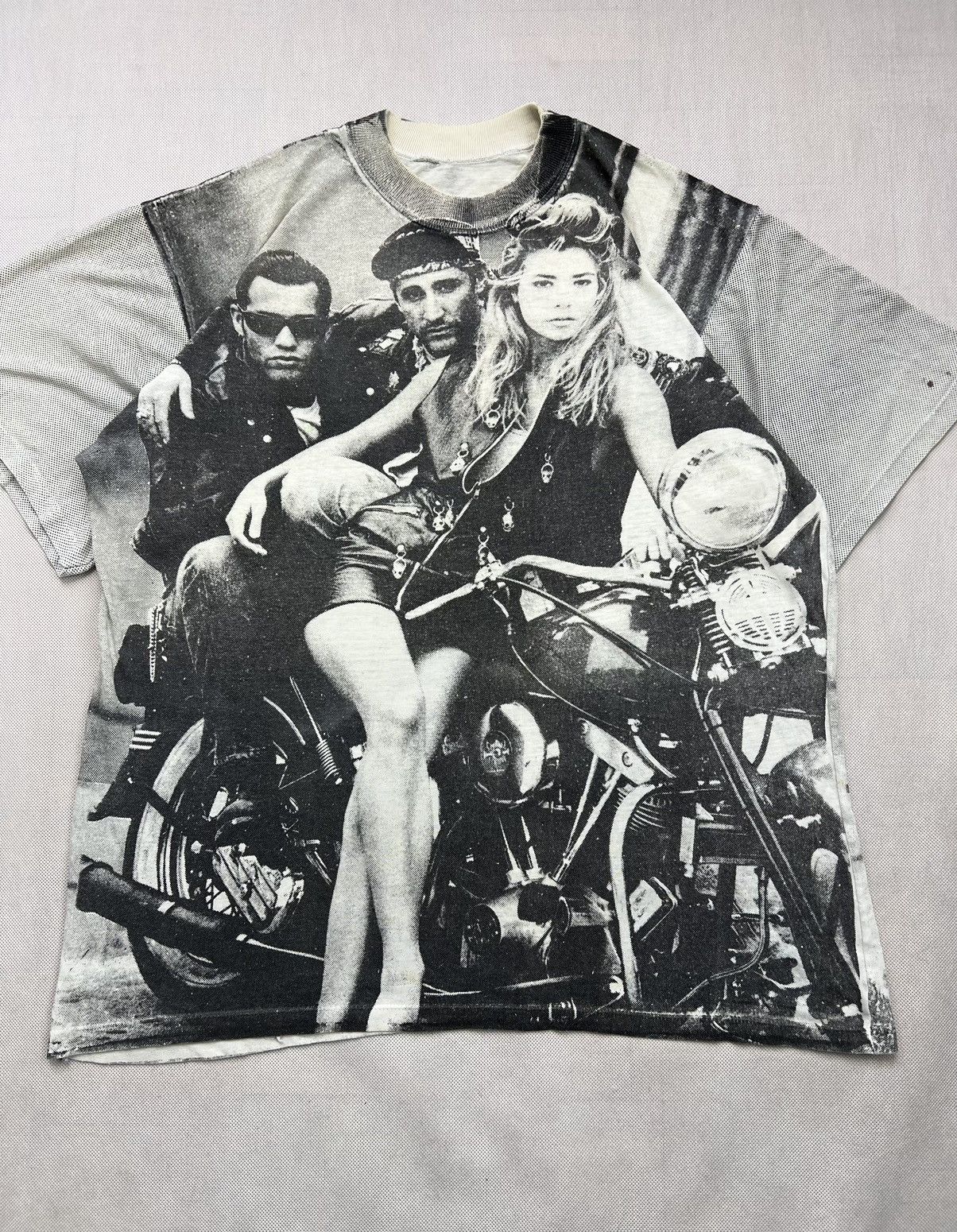 Band Tees × Vintage Tshirt AOP Movie Motocycle Full Print Vintage 80’s 90’s Size US XL / EU 56 / 4 - 2 Thumbnail