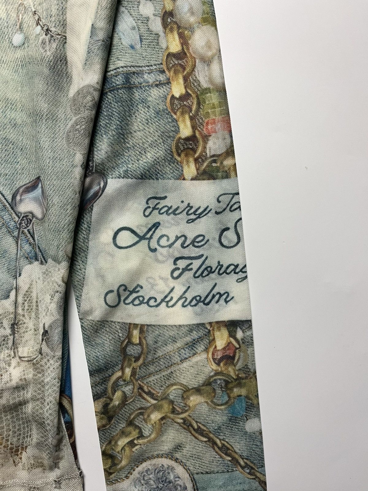 Acne Studios Acne Studio Elway Printed Mesh Top Size M / US 6-8 / IT 42-44 - 7 Thumbnail