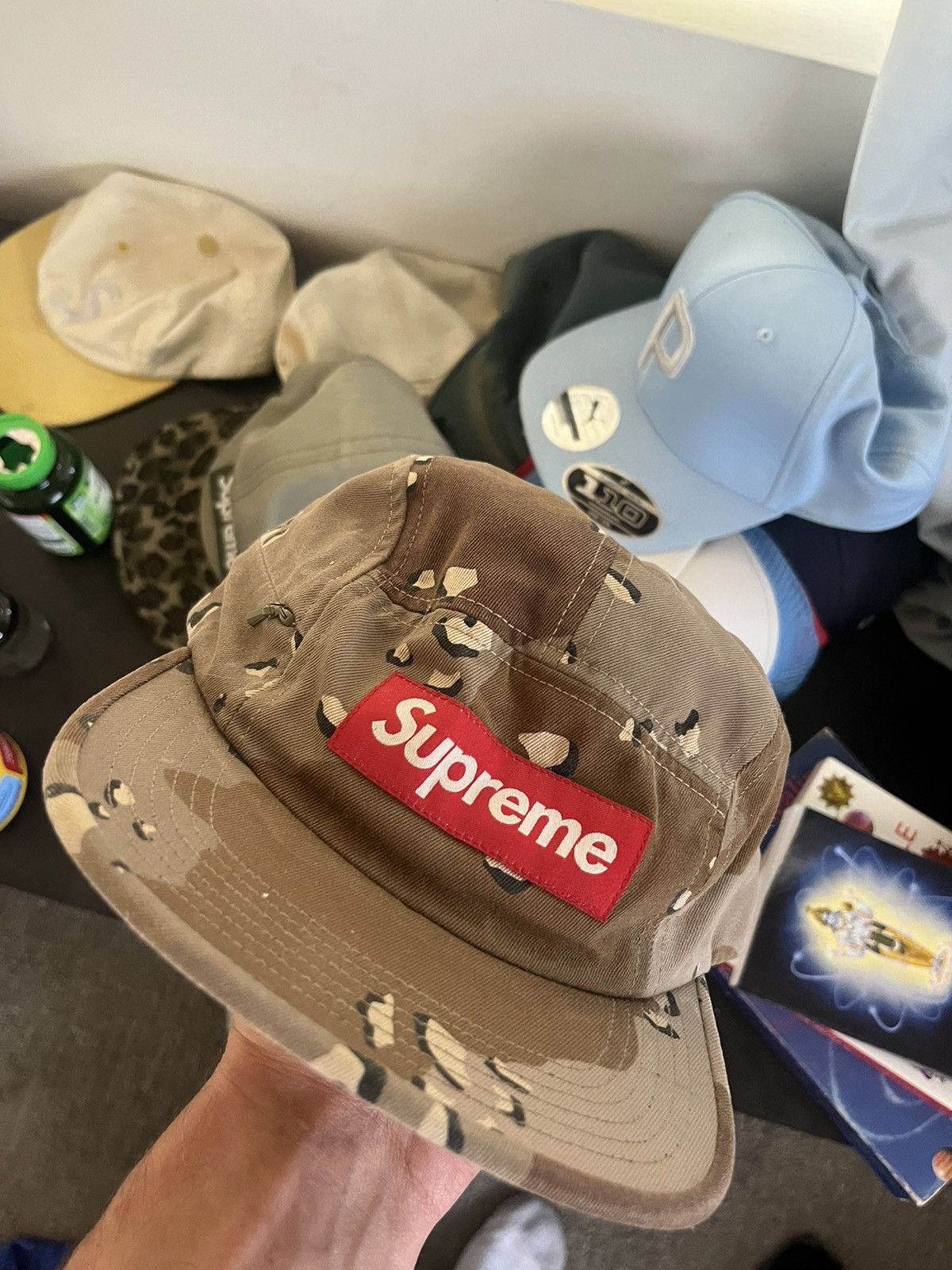 Supreme desert camo hat online