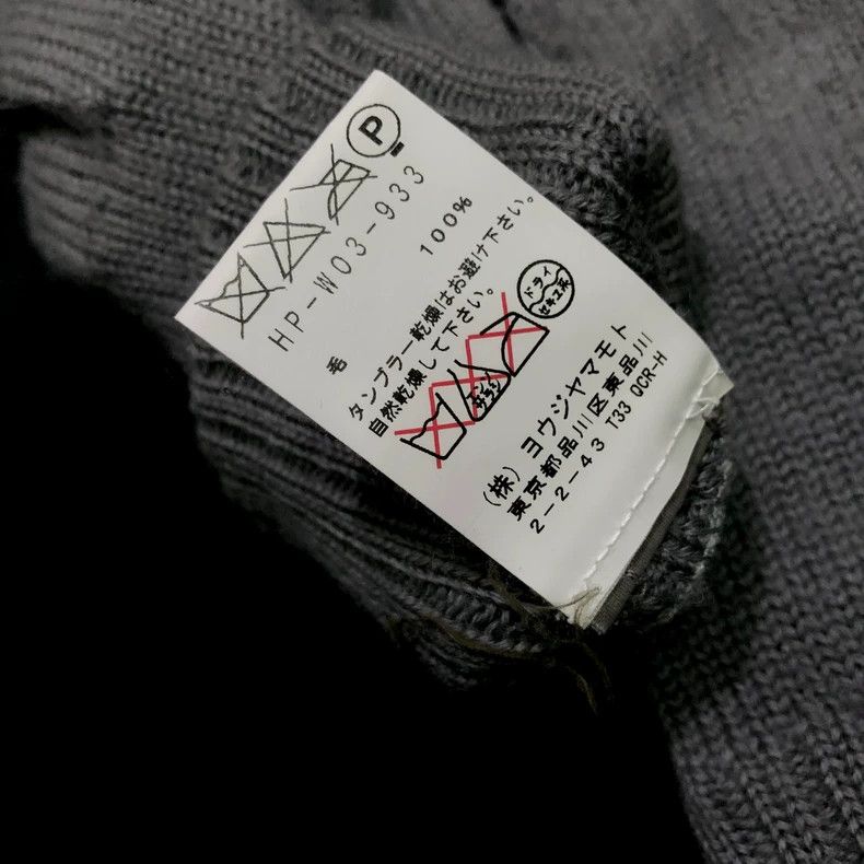 Yohji Yamamoto Yohji Yamamoto 11aw Crow Wool Gloves 2505-Nextarrow Size ONE SIZE - 3 Thumbnail