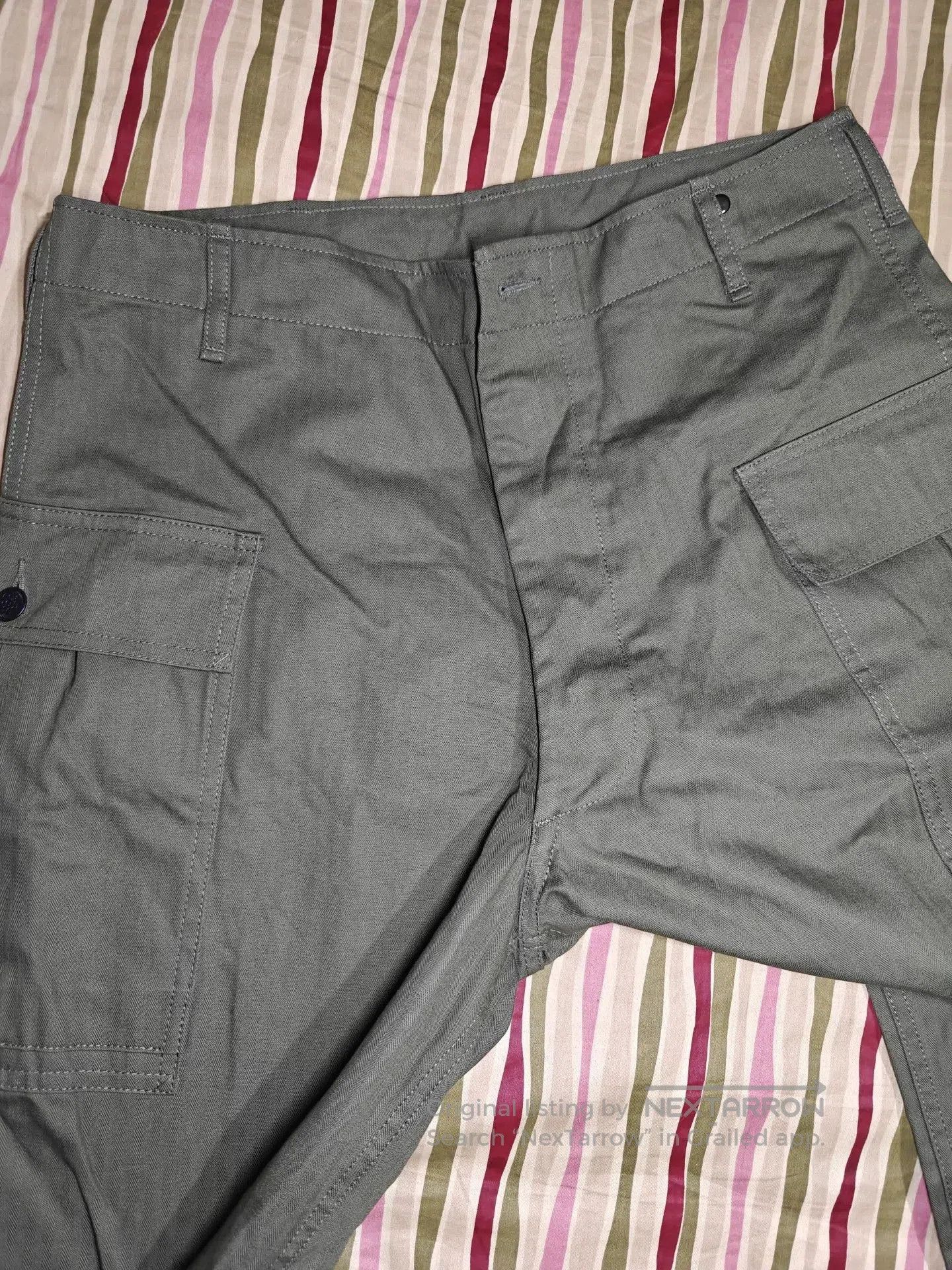Gimo's Army P43 Herringbone Cargo Pants. Size US 34 / EU 50 - 3 Thumbnail