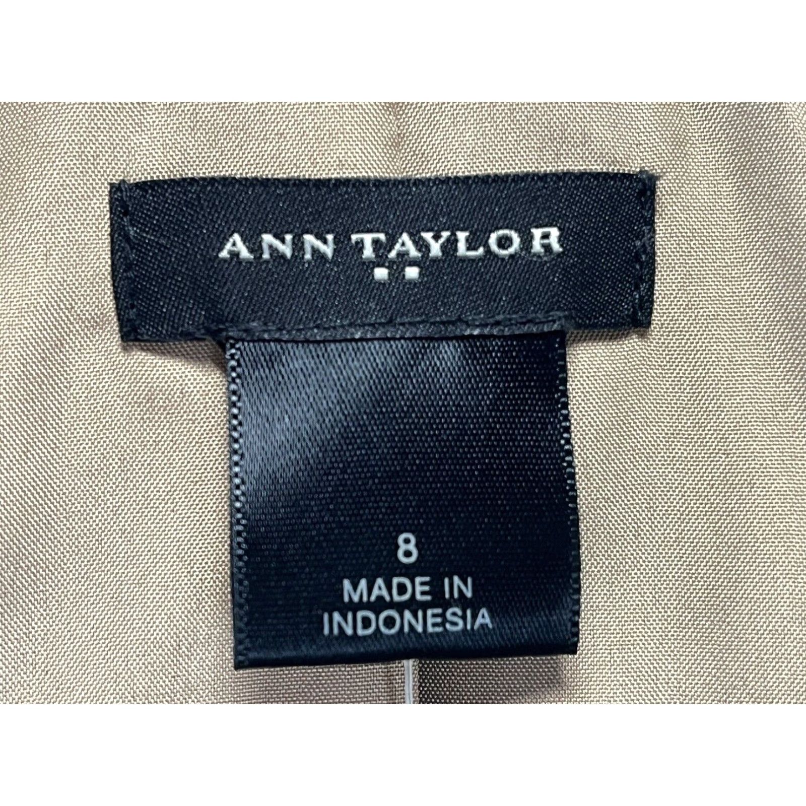 Ann Taylor NEW! Ann Taylor Blazer Sz 8 Womens Brown 2 button Career Power Boss Babe Size M / US 6-8 / IT 42-44 - 6 Thumbnail