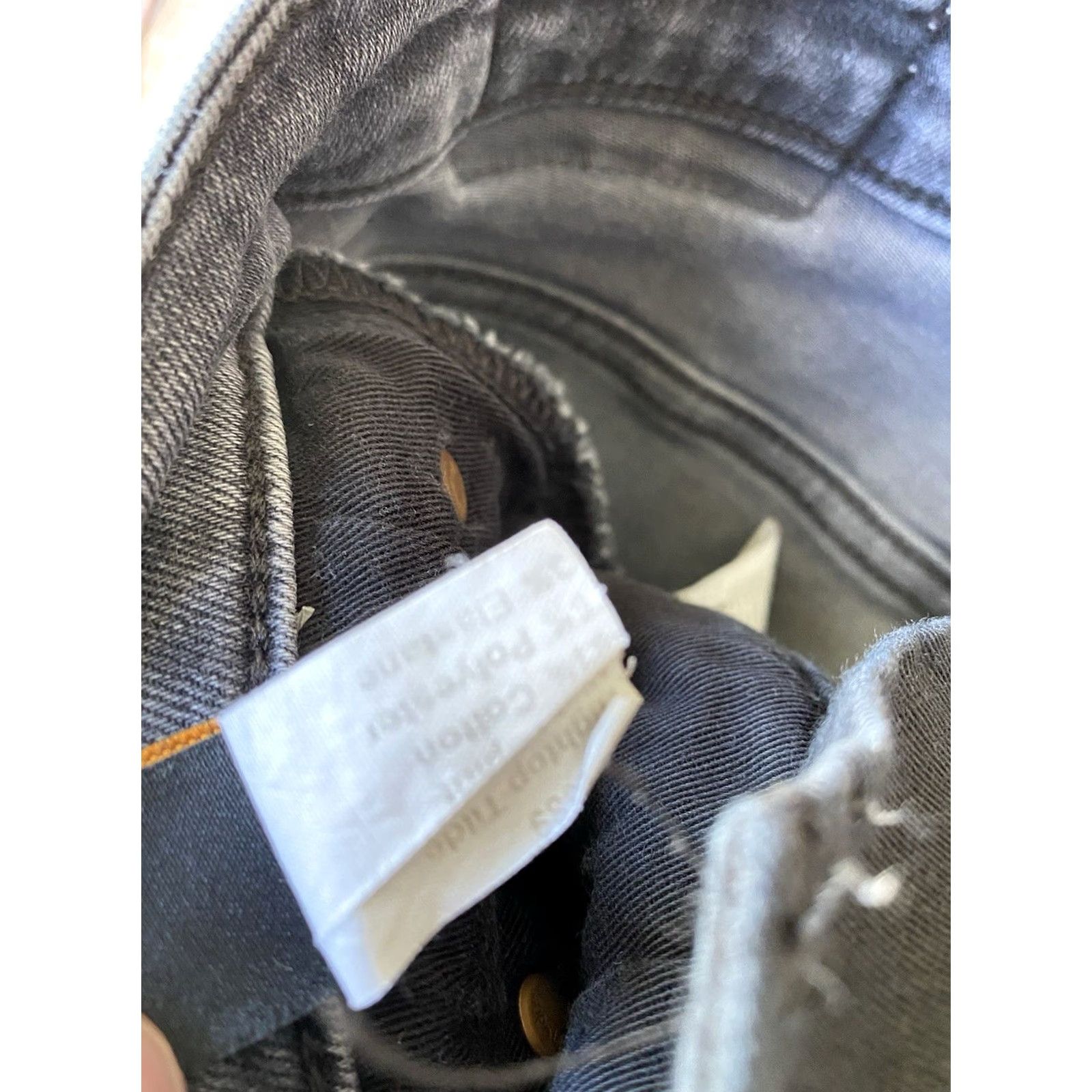 Nudie Jeans Nudie Jeans Co. Hightop Tilde Skinny Jeans Women’s 30x28 Black Dark Wash Denim Slim Regular Women Size 30" / US 8 / IT 44 - 4 Thumbnail