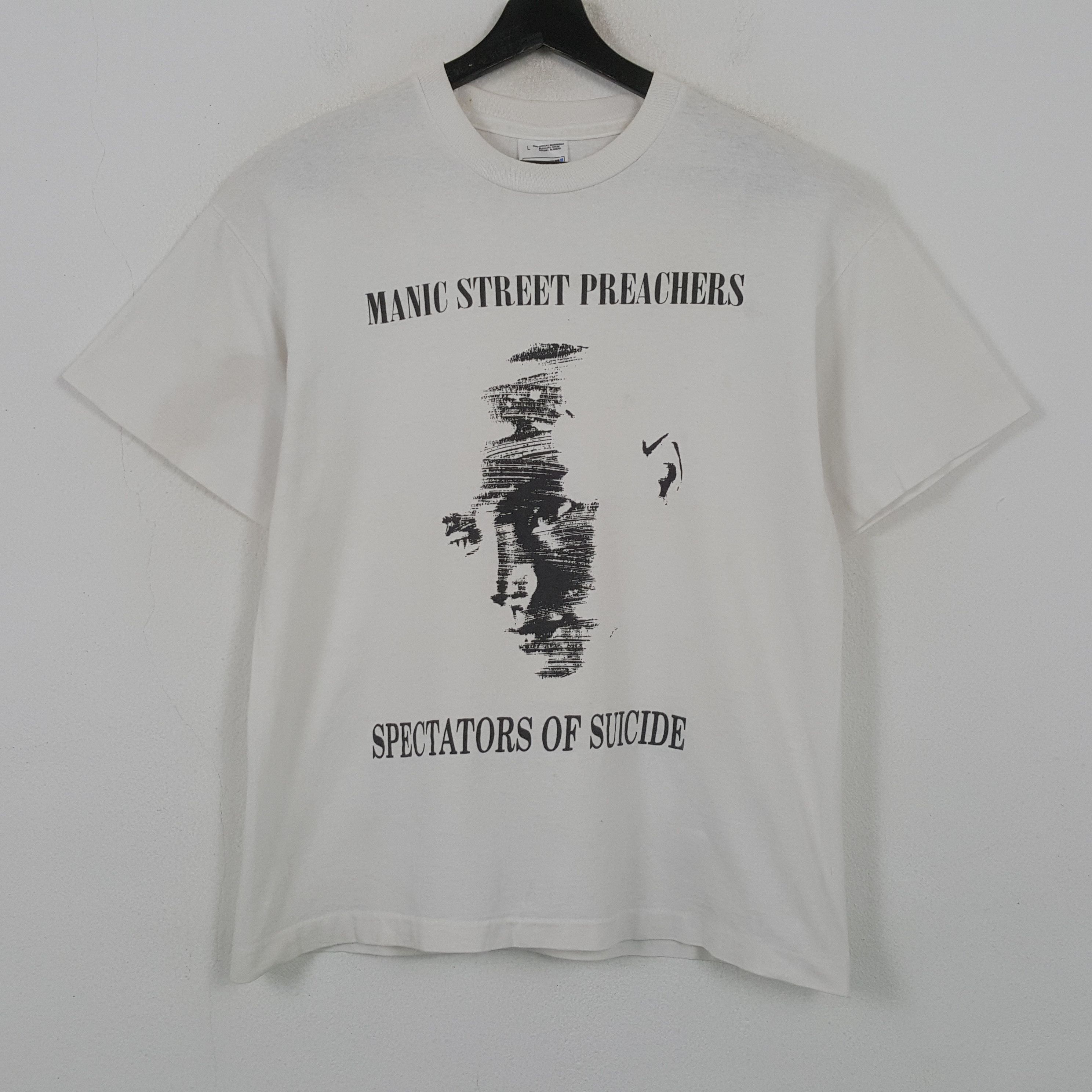 Band Tees Manic Street Preachers Spectator Of Suicide Band Tshirt 32 Size US M / EU 48-50 / 2 - 1 Thumbnail