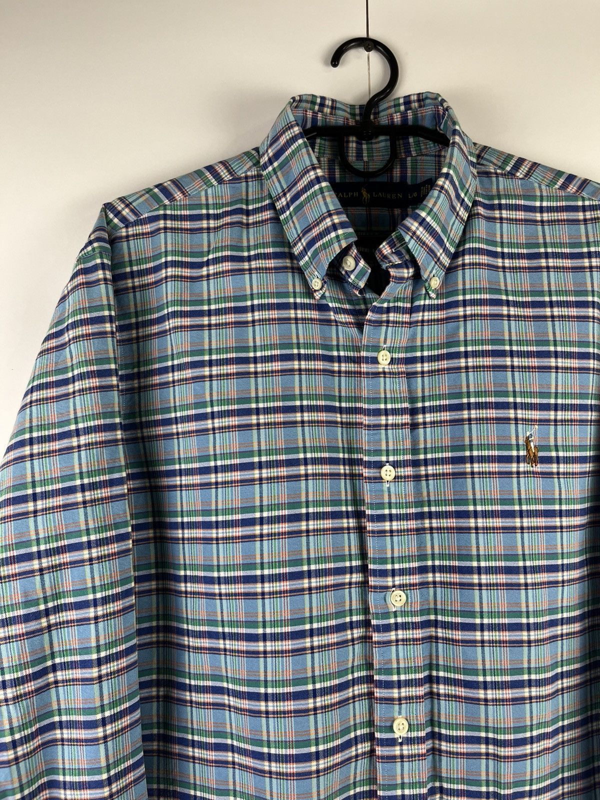 Ralph Lauren Ralph Lauren Plaid Luxury Cotton Long Sleeve Shirt Button Up Size US L / EU 52-54 / 3 - 2 Thumbnail