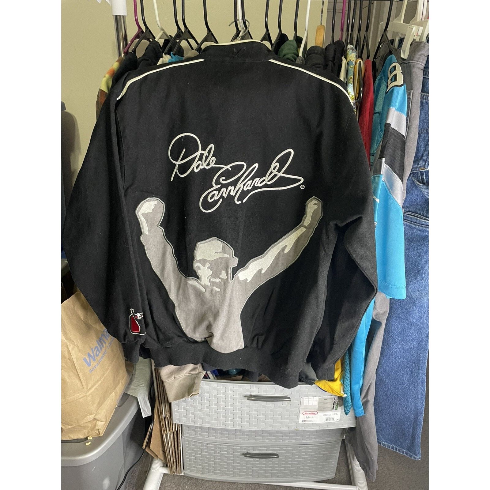 Chase Authentics Size M-VTG Chase Authentics Dale Earnhardt SR NASCAR Jacket Size US M / EU 48-50 / 2 - 2 Thumbnail