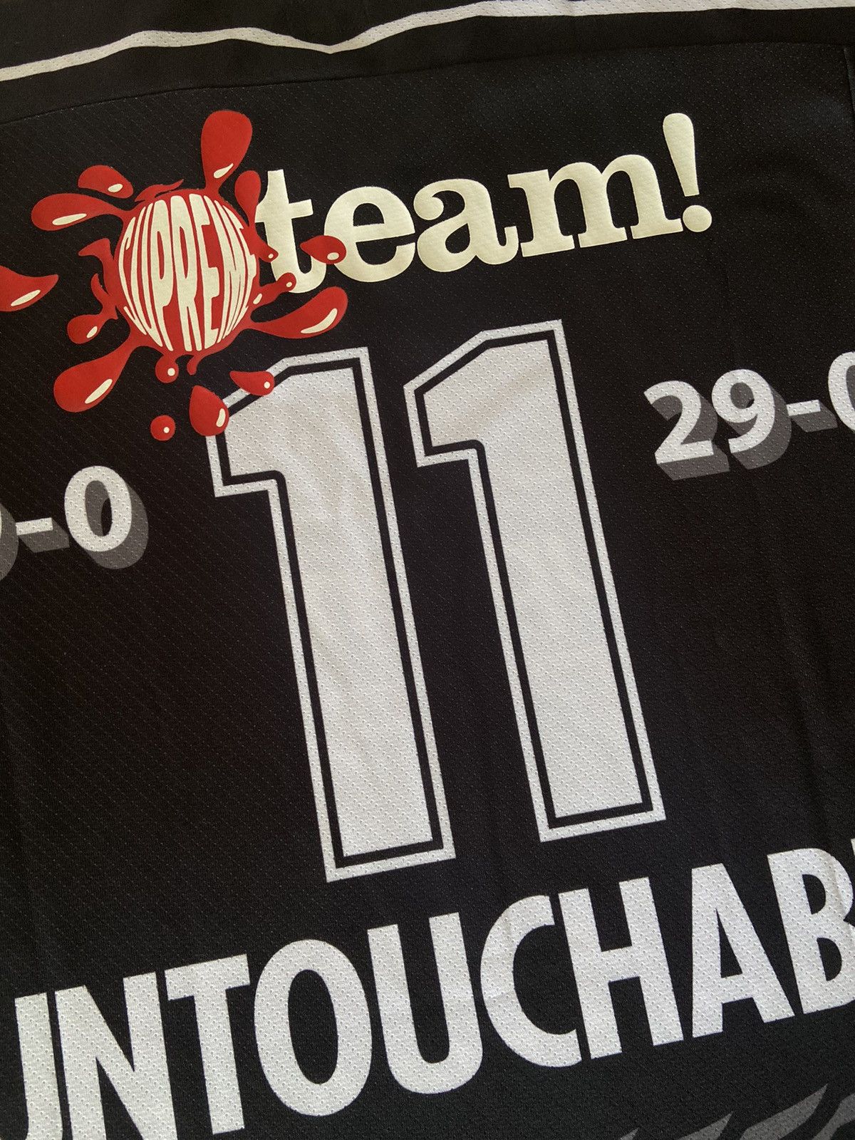 Supreme Eagle Moto Hockey Jersey SS22 Black