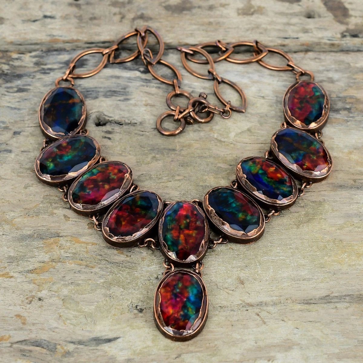 Other Copper Bestie Gift Electroformed Chain Adjustable Necklace Size ONE SIZE - 3 Thumbnail