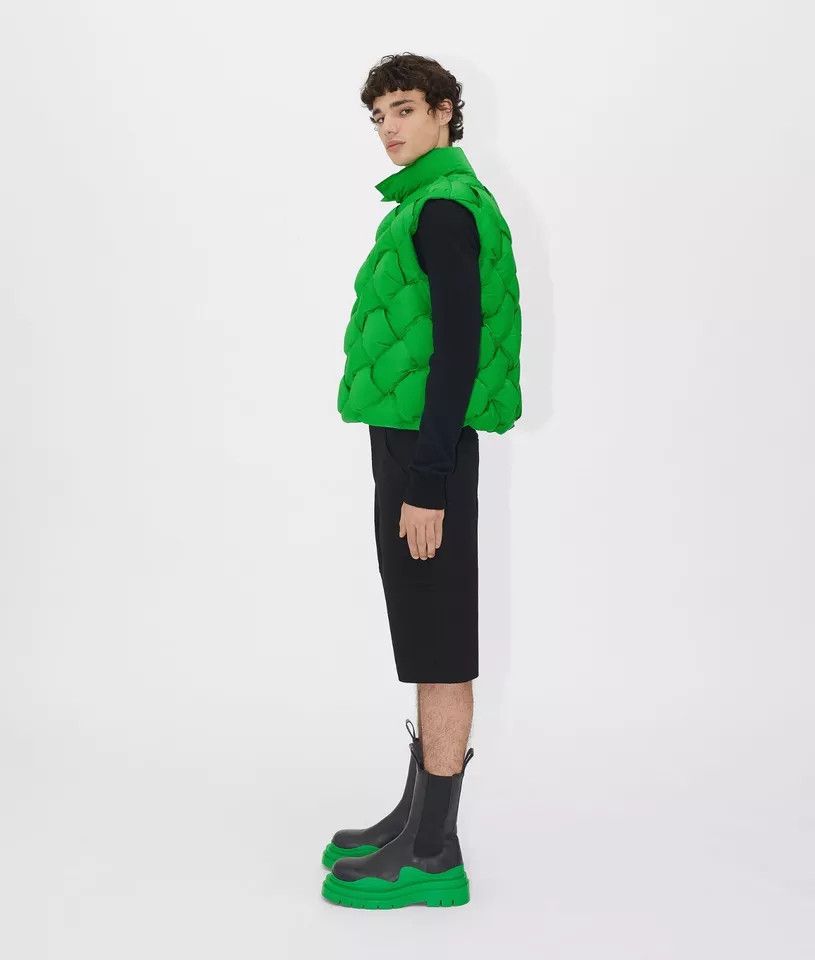 Bottega Veneta o1lv12m1024 Vest in Green Size US XXS / EU 40 - 2 Thumbnail