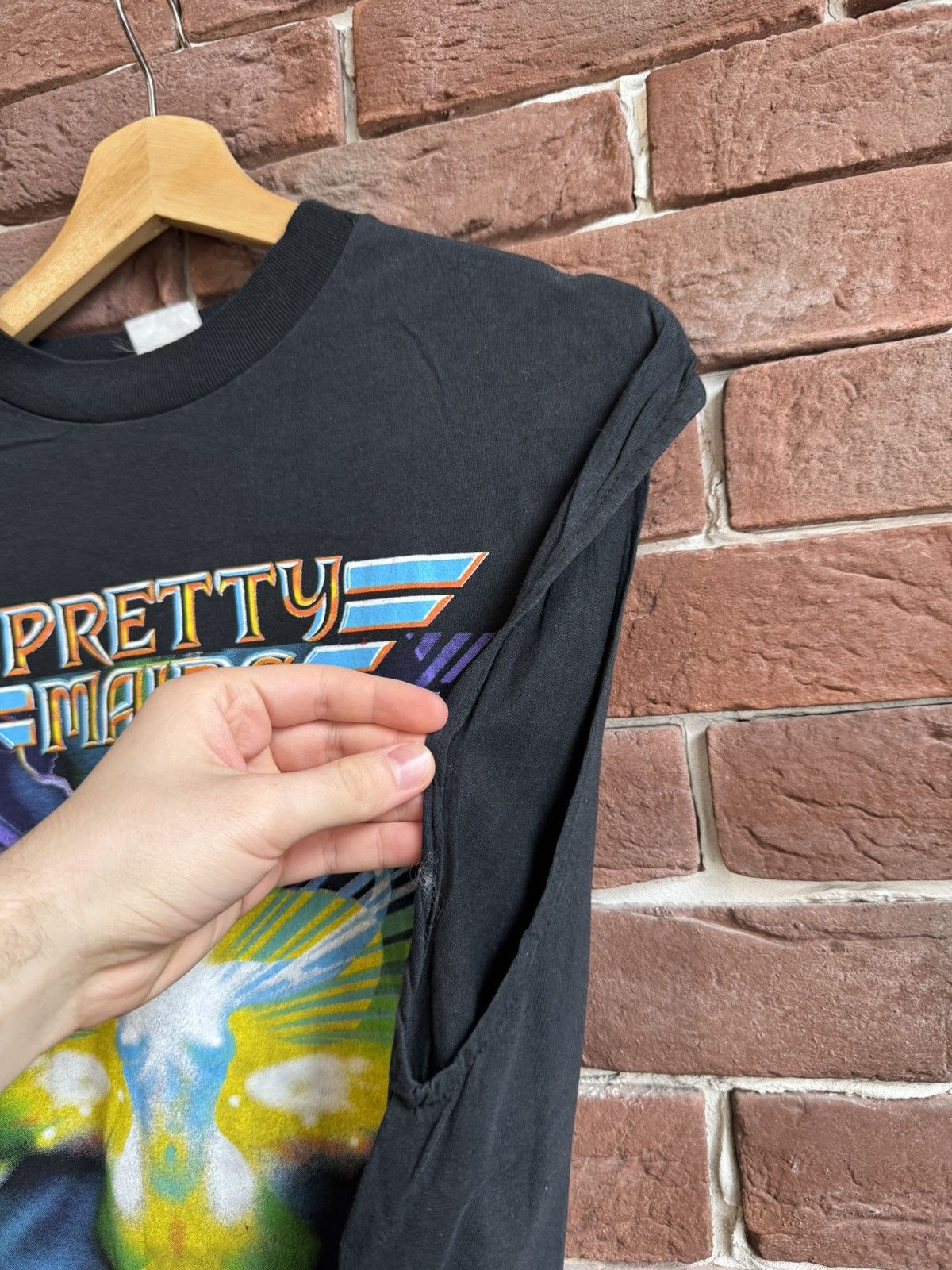 Band Tees Vintage 1990 Pretty Maids Jump the Gun XL Rock Band Tee 90s Size US XL / EU 56 / 4 - 4 Thumbnail