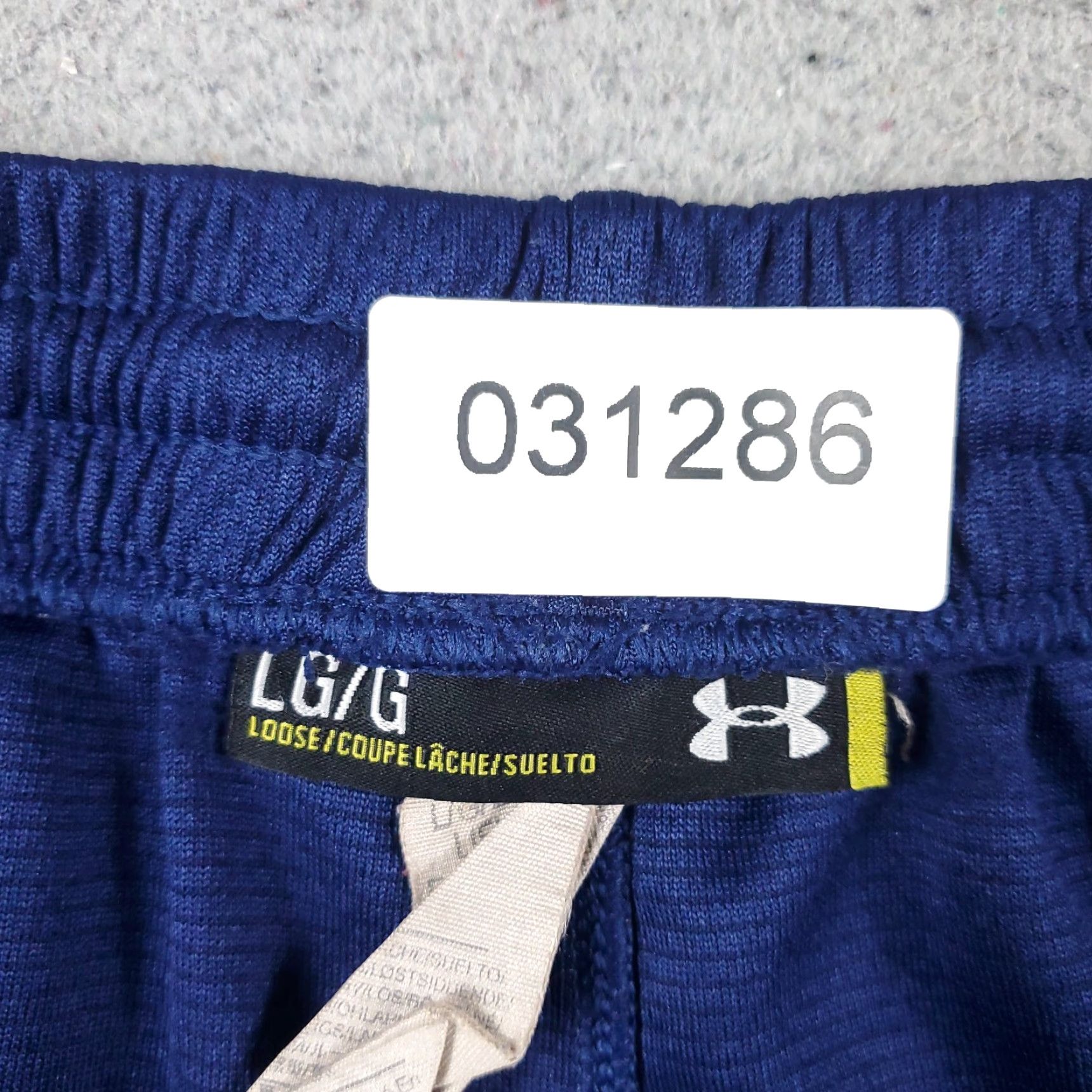 Under Armour Under Armour Shorts Mens Large Blue Athletic Running Jogging Track Active Size US 33 - 8 Thumbnail