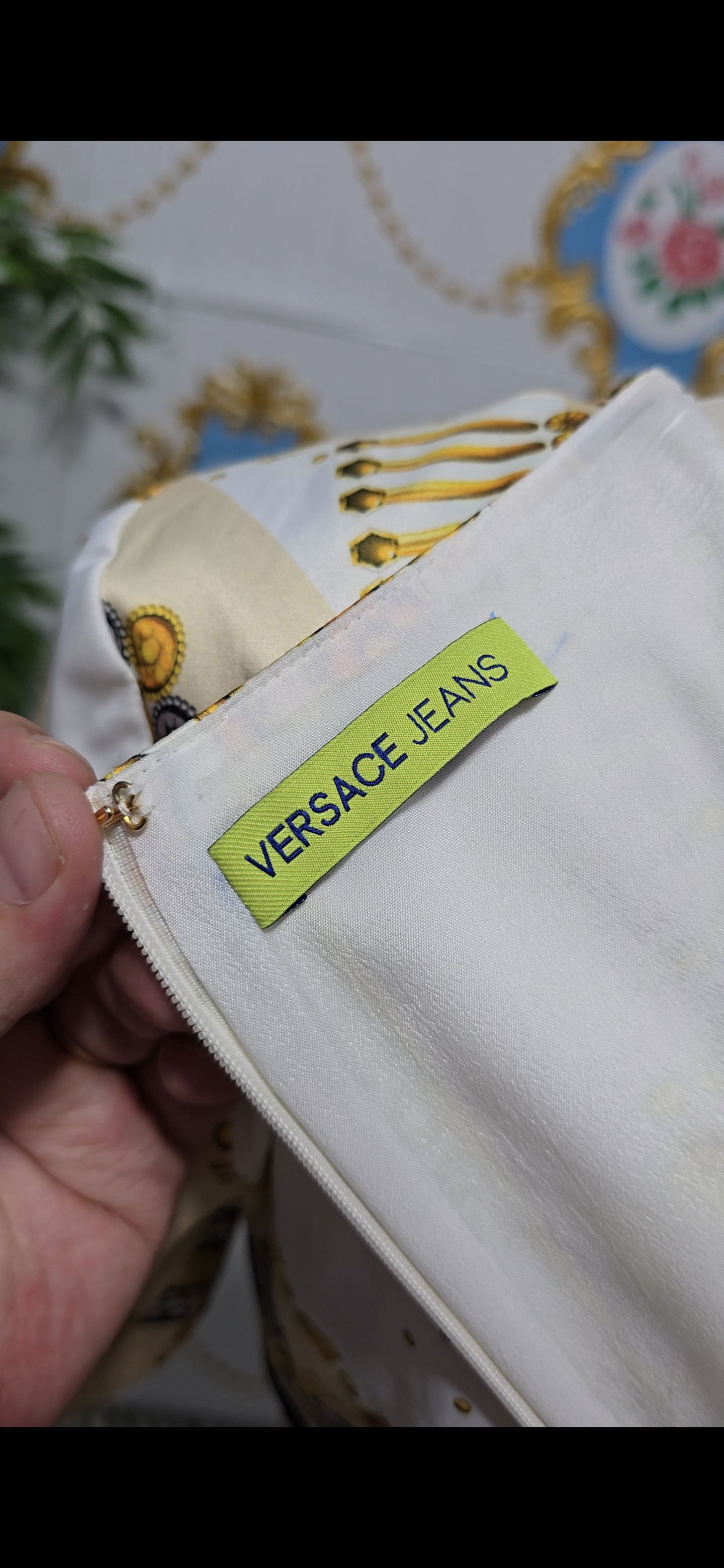 Versace VERSACE rare dress New ! Versace pattern BEAUTIFUL Size M / US 6-8 / IT 42-44 - 13 Thumbnail